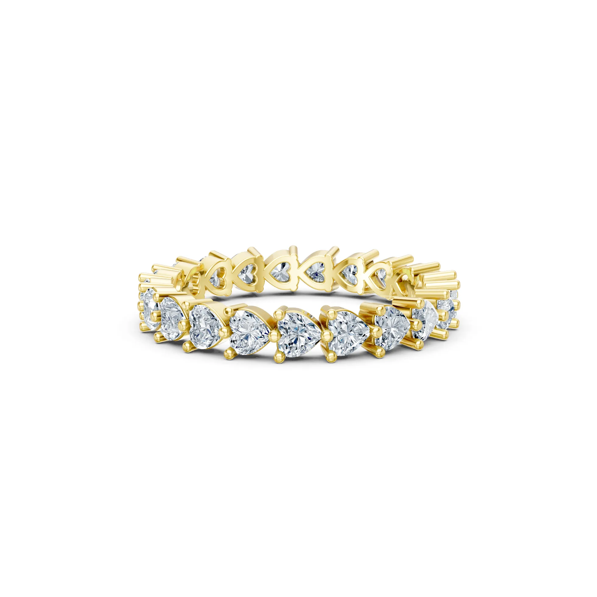 Pear Diamond Eternity Band - Image 4
