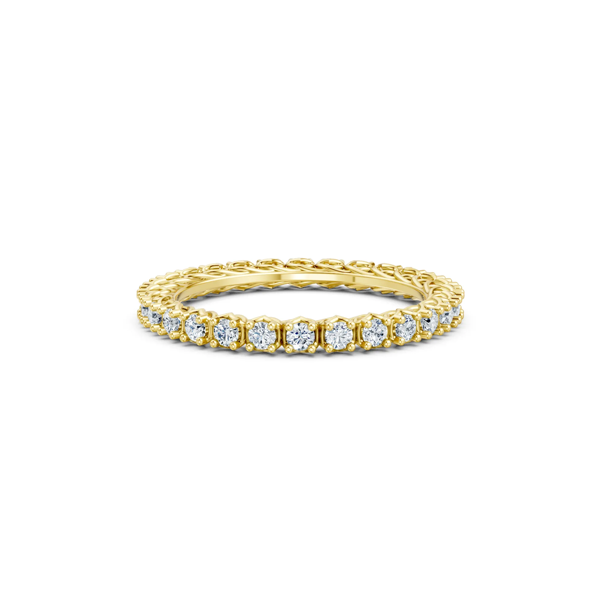 Eternal Love Diamond Stacking Ring - Image 4