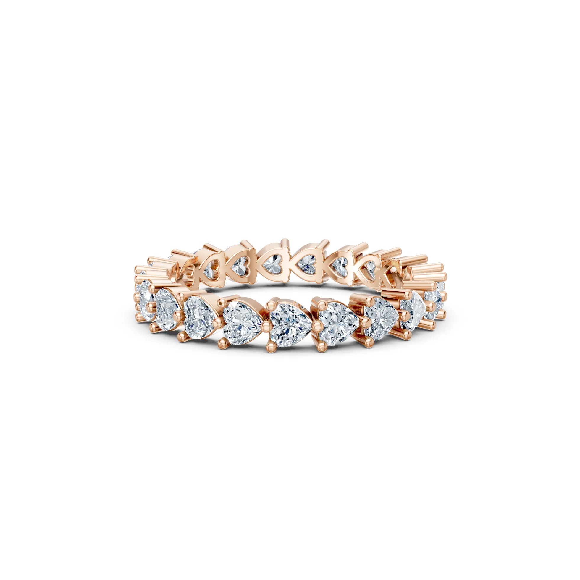 Pear Diamond Eternity Band - Image 6