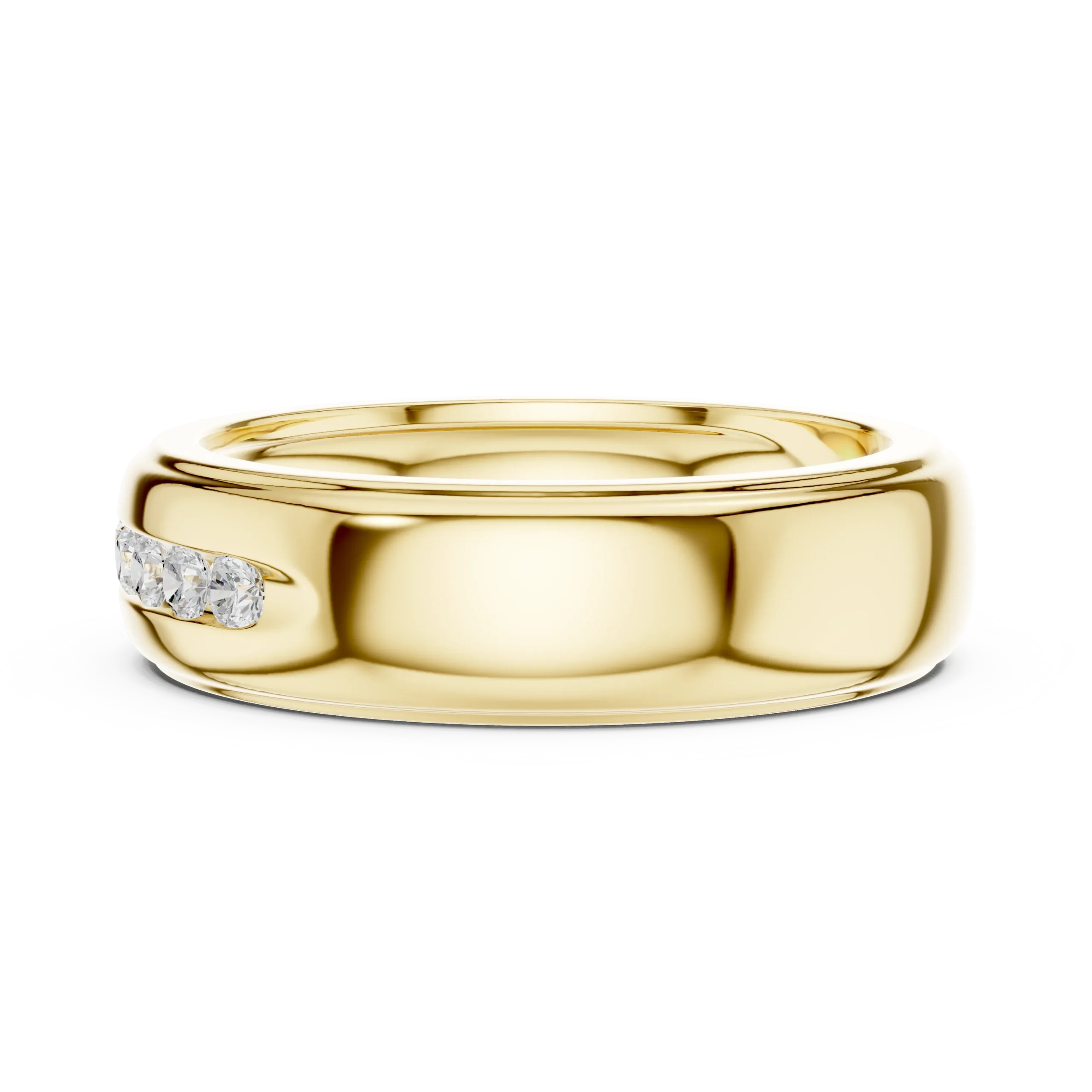 Classic Nine-Stone Diamond Wedding Band - Image 2