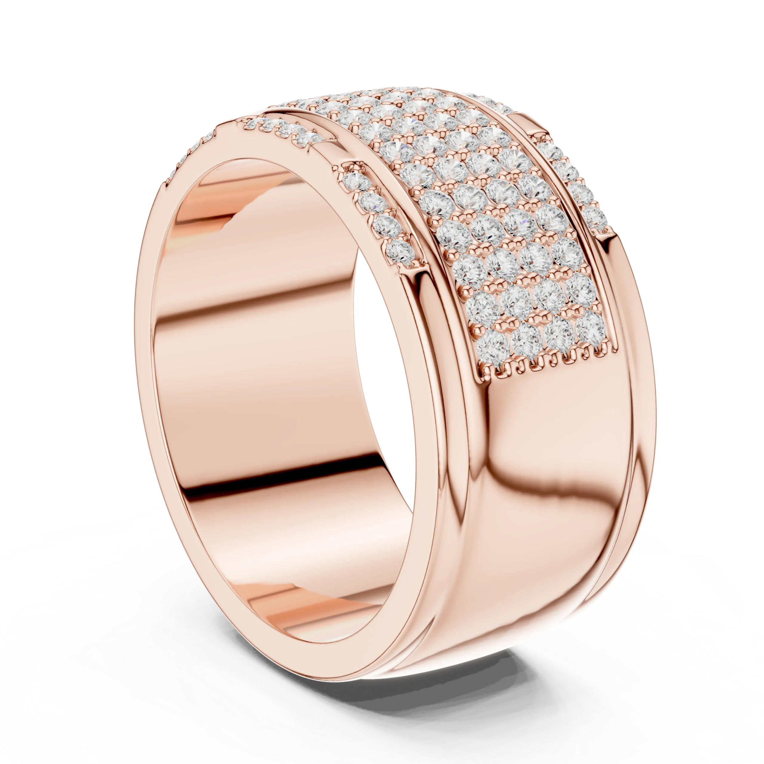 Four-Row Diamond Eternity Band - Image 2
