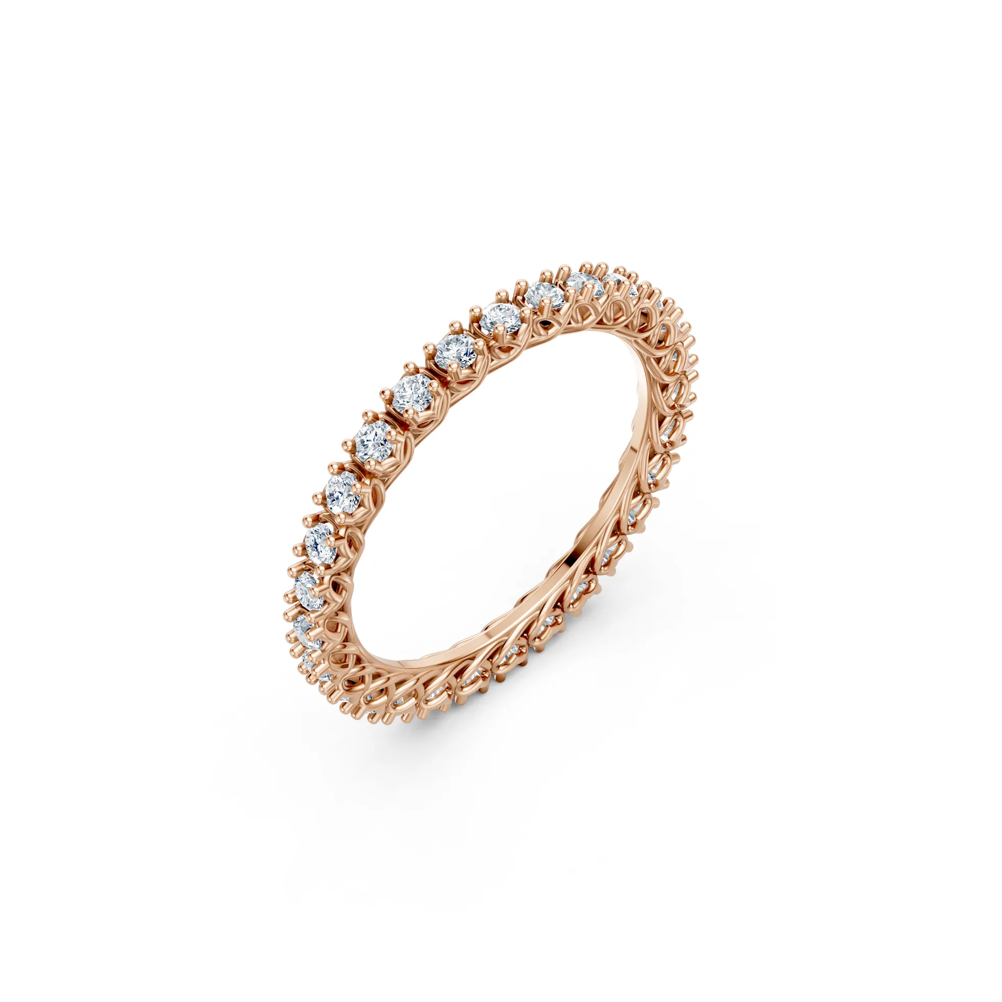 Eternal Love Diamond Stacking Ring - Image 3