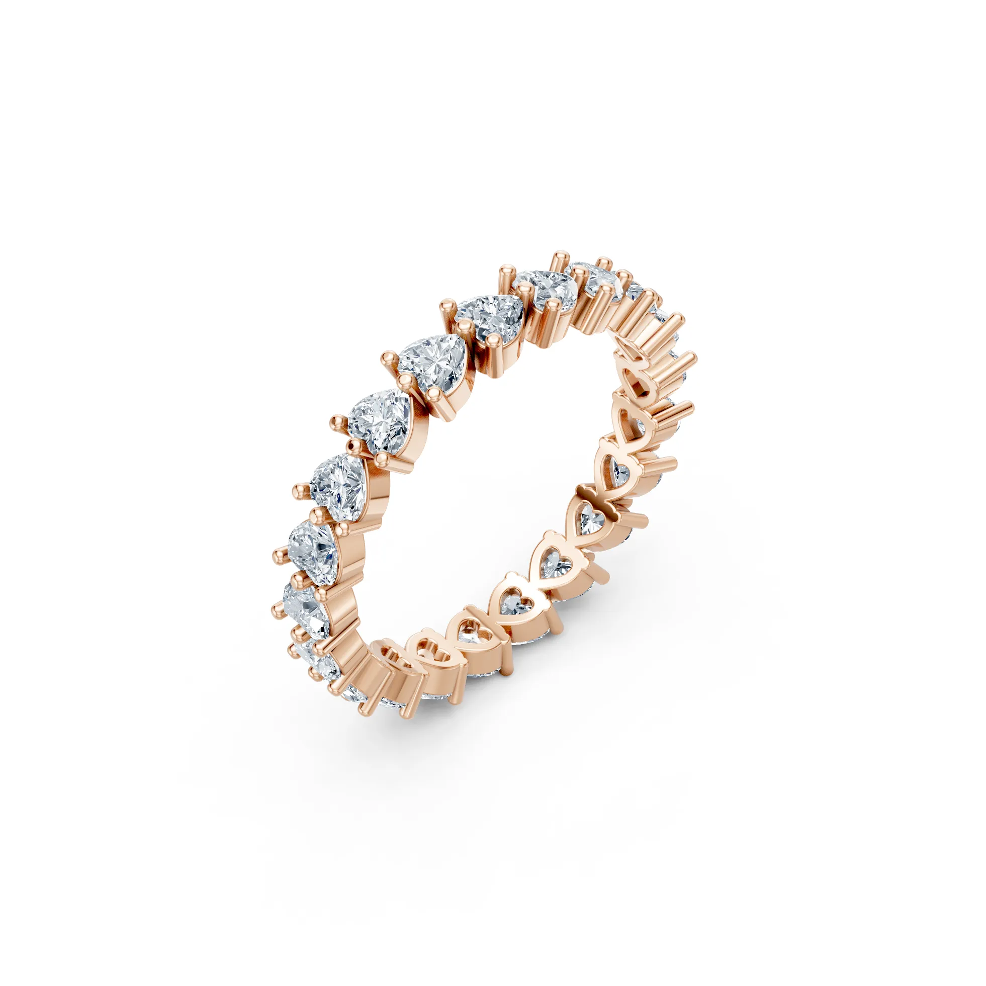 Pear Diamond Eternity Band - Image 3