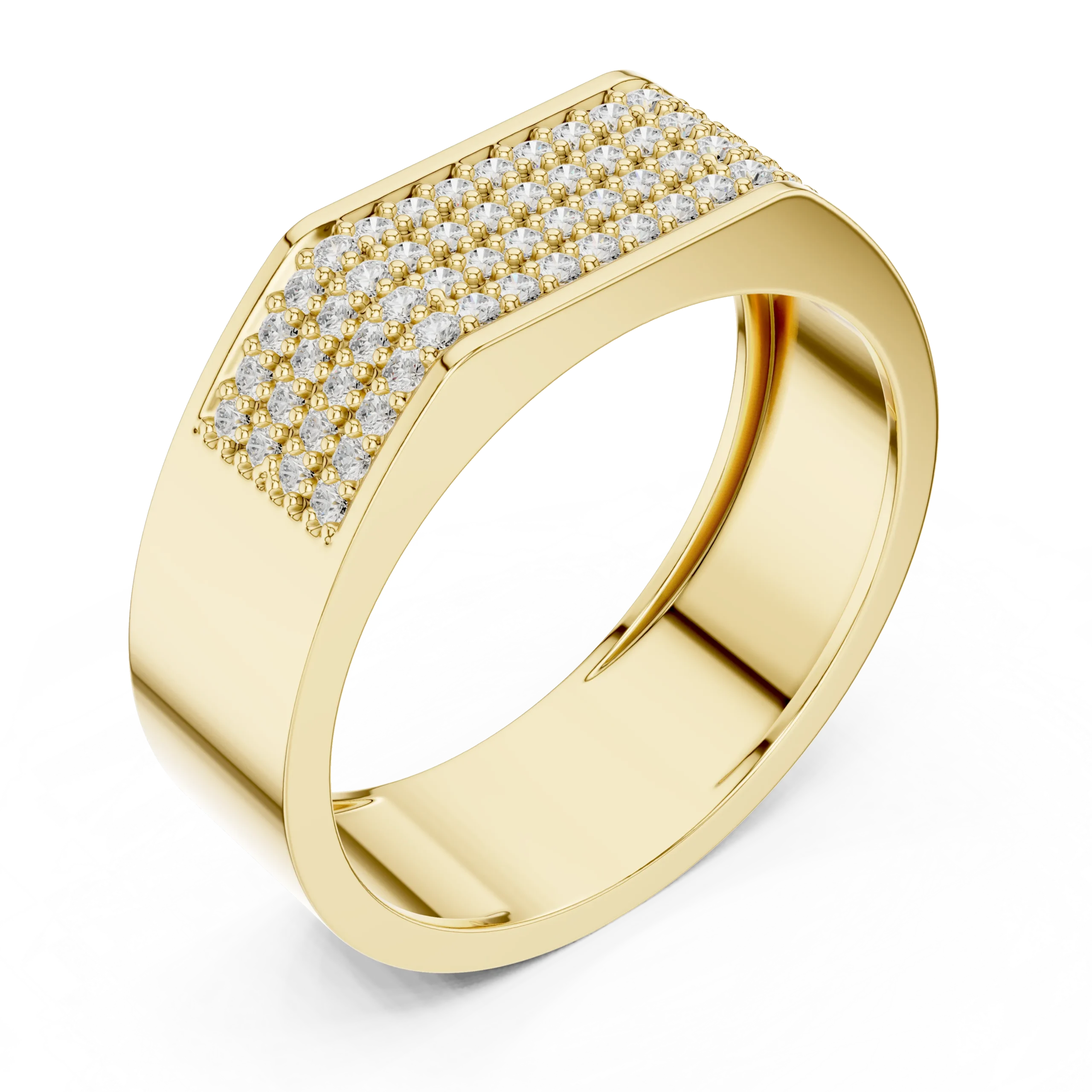 Premium Diamond Men's Ring 1.20CT - Image 3