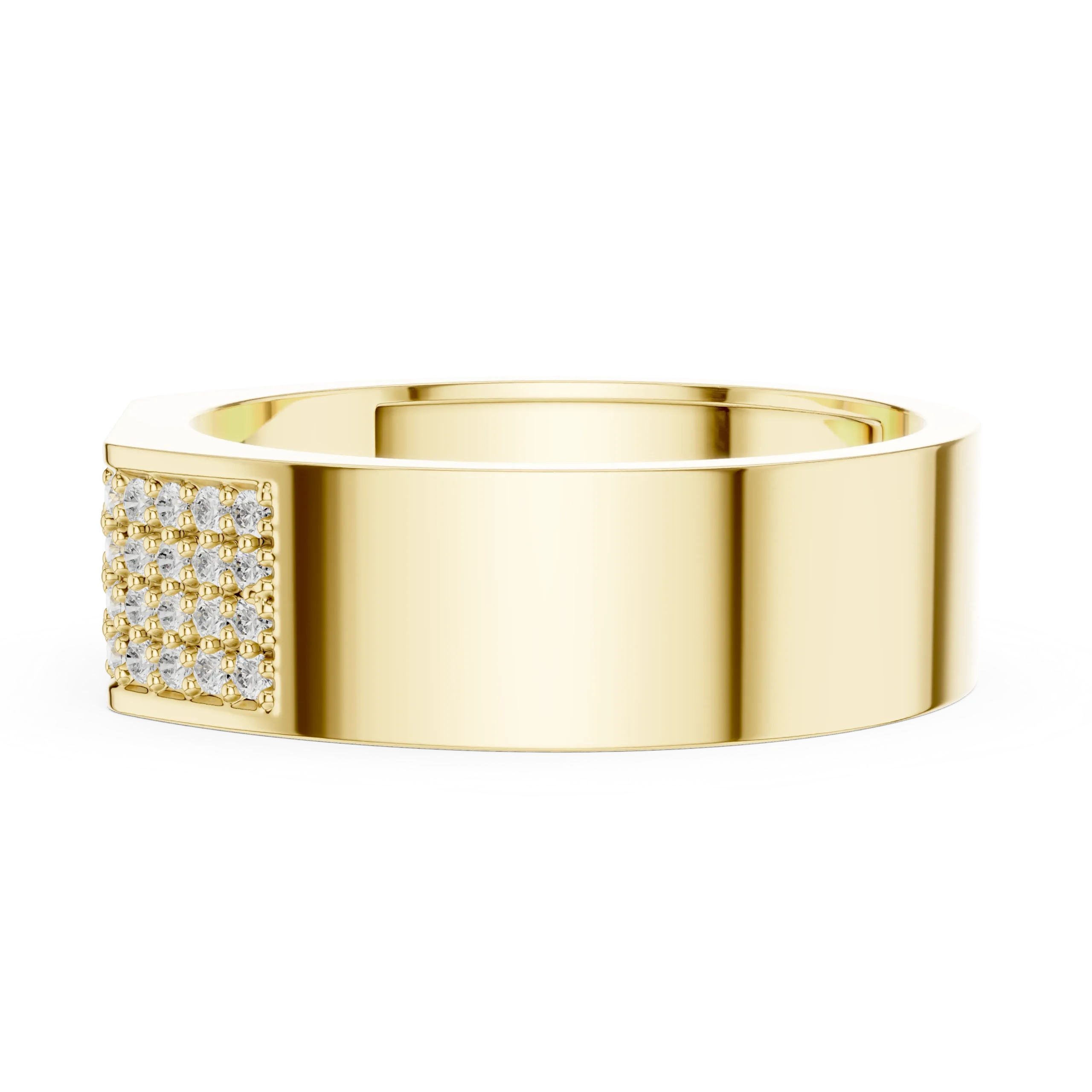 Premium Diamond Men's Ring 1.20CT - Image 2