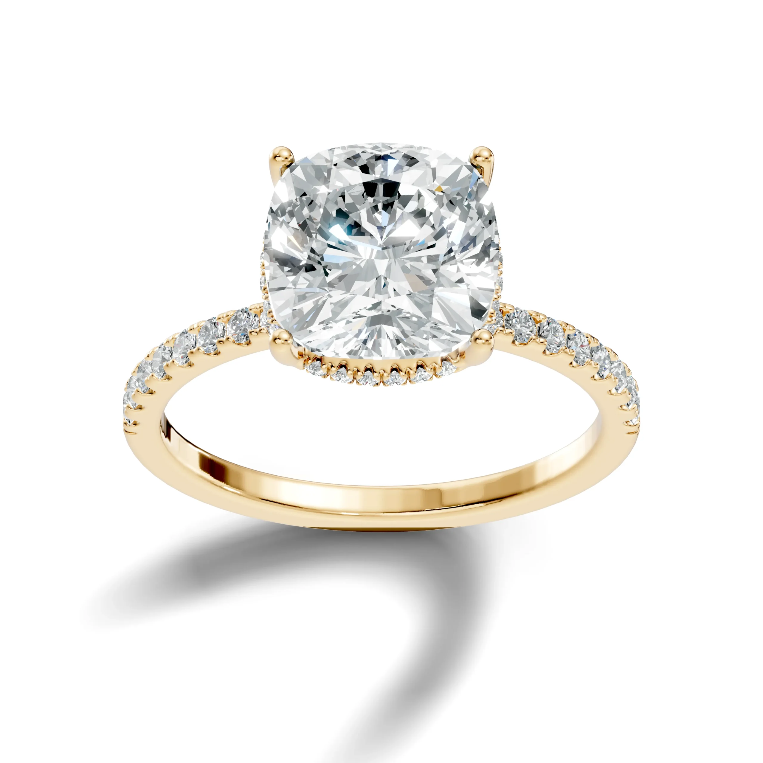 Novara Solitaire Diamond Engagement Ring