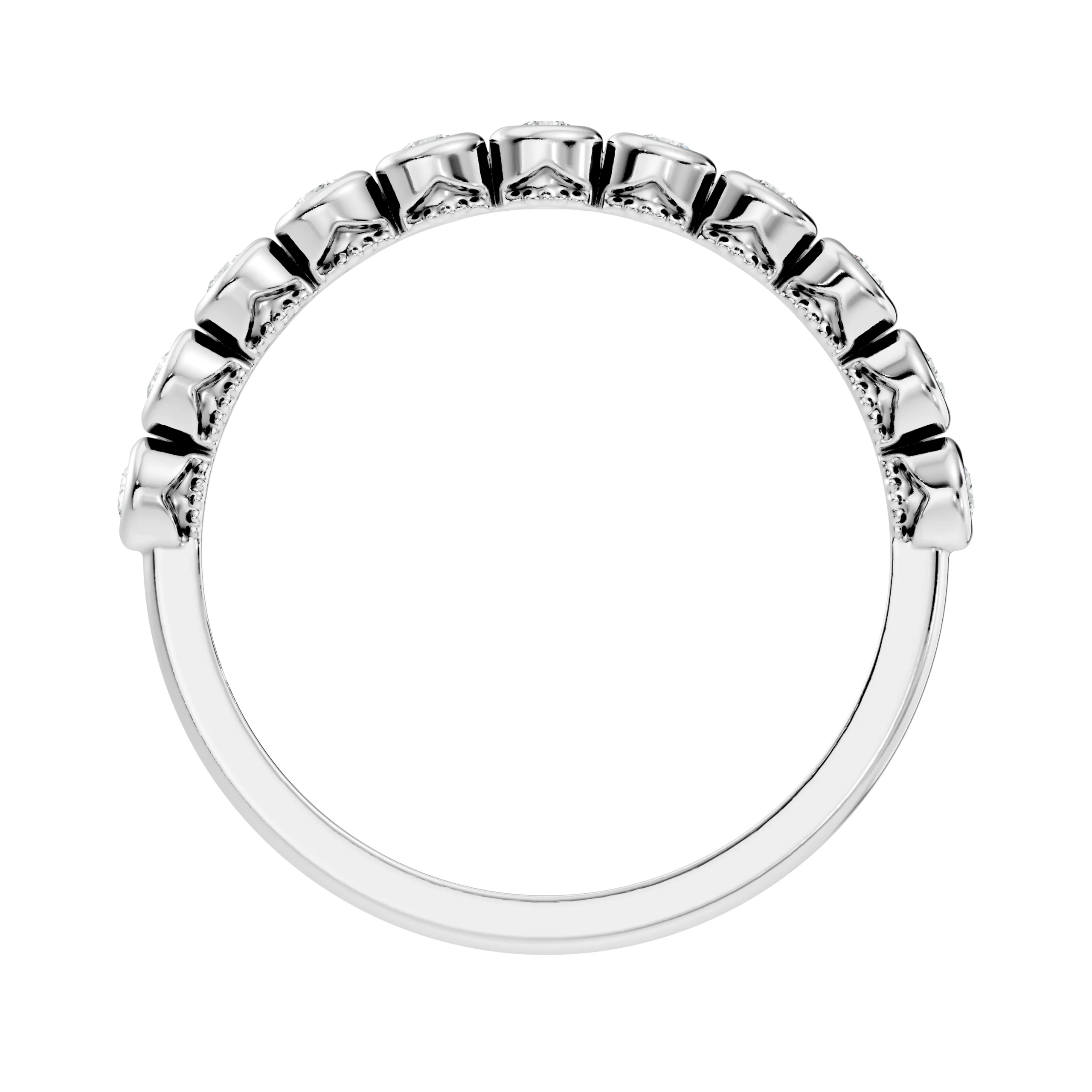 Radiant Whisper Diamond Band - Image 4