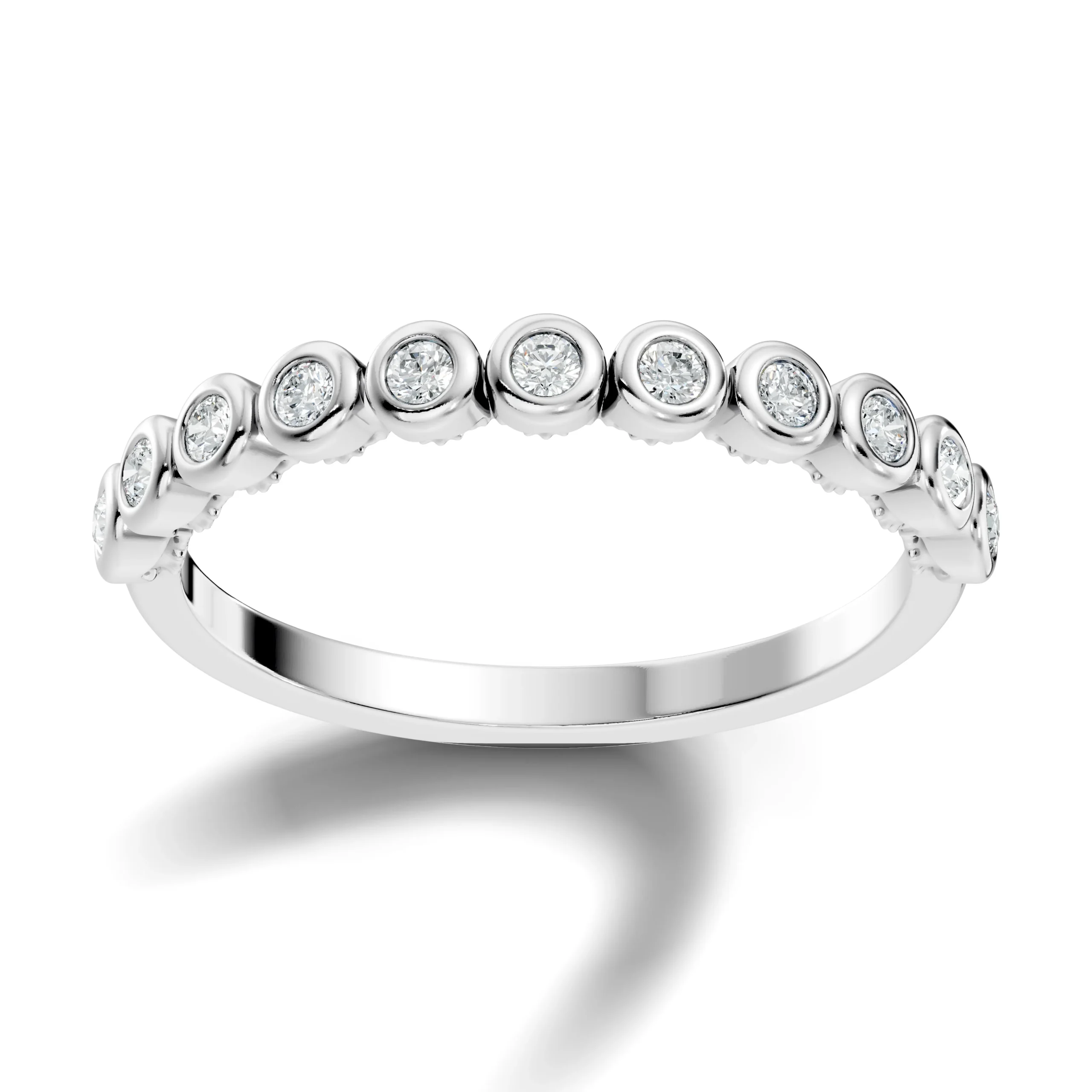 Radiant Whisper Diamond Band - Image 5