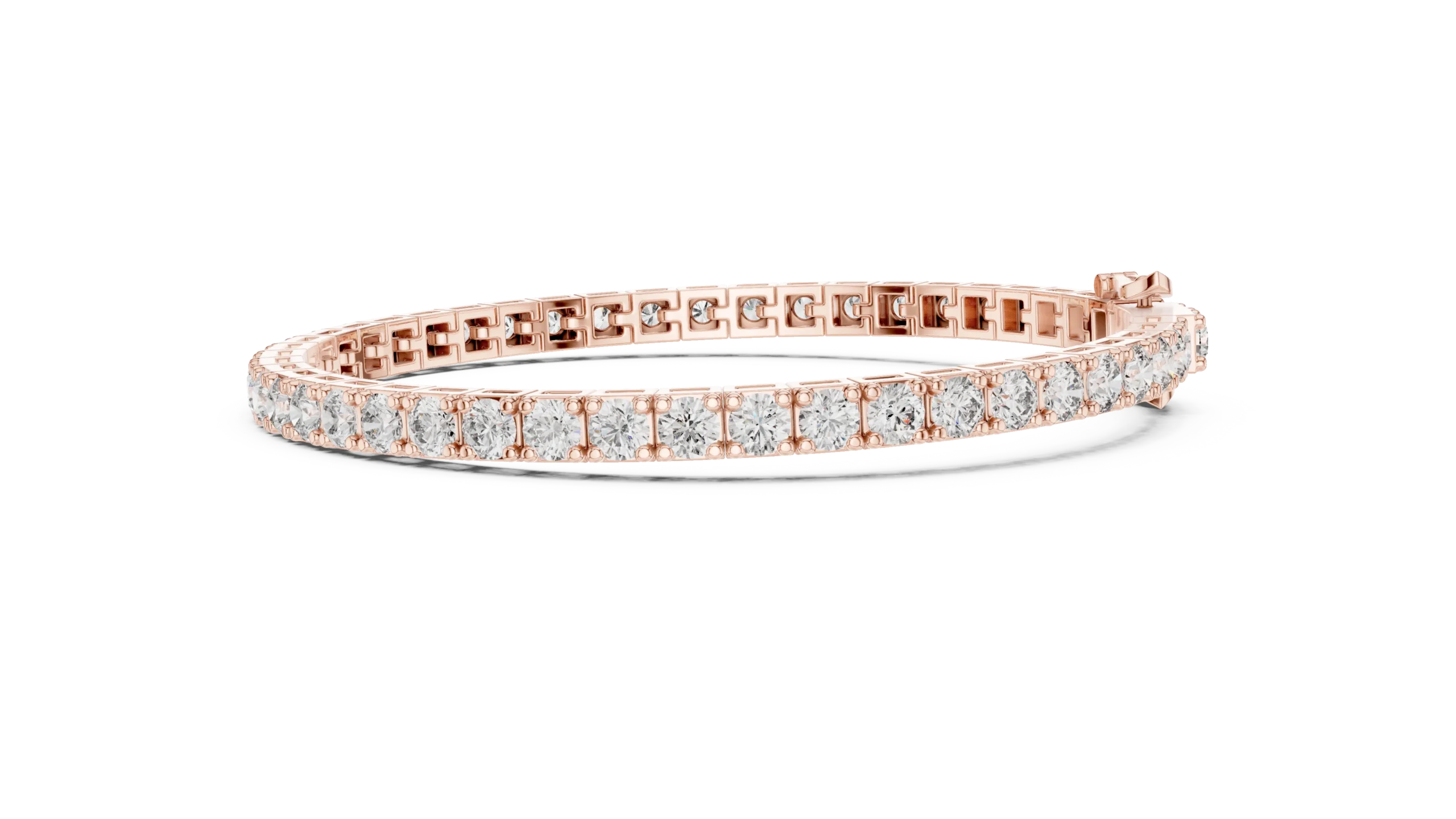 Classic Four Prong Diamond Tennis Bracelet