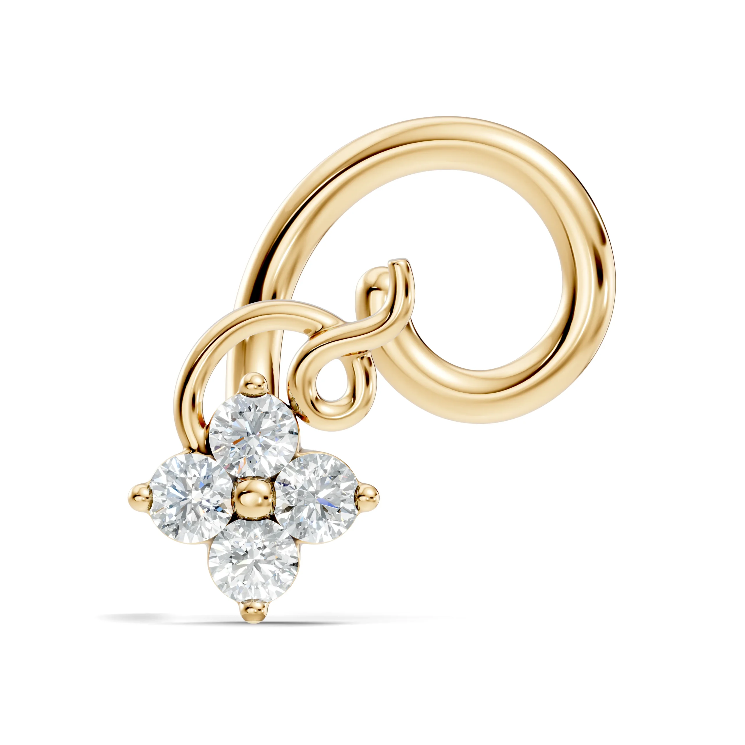 Mishry Diamond Nose Pin