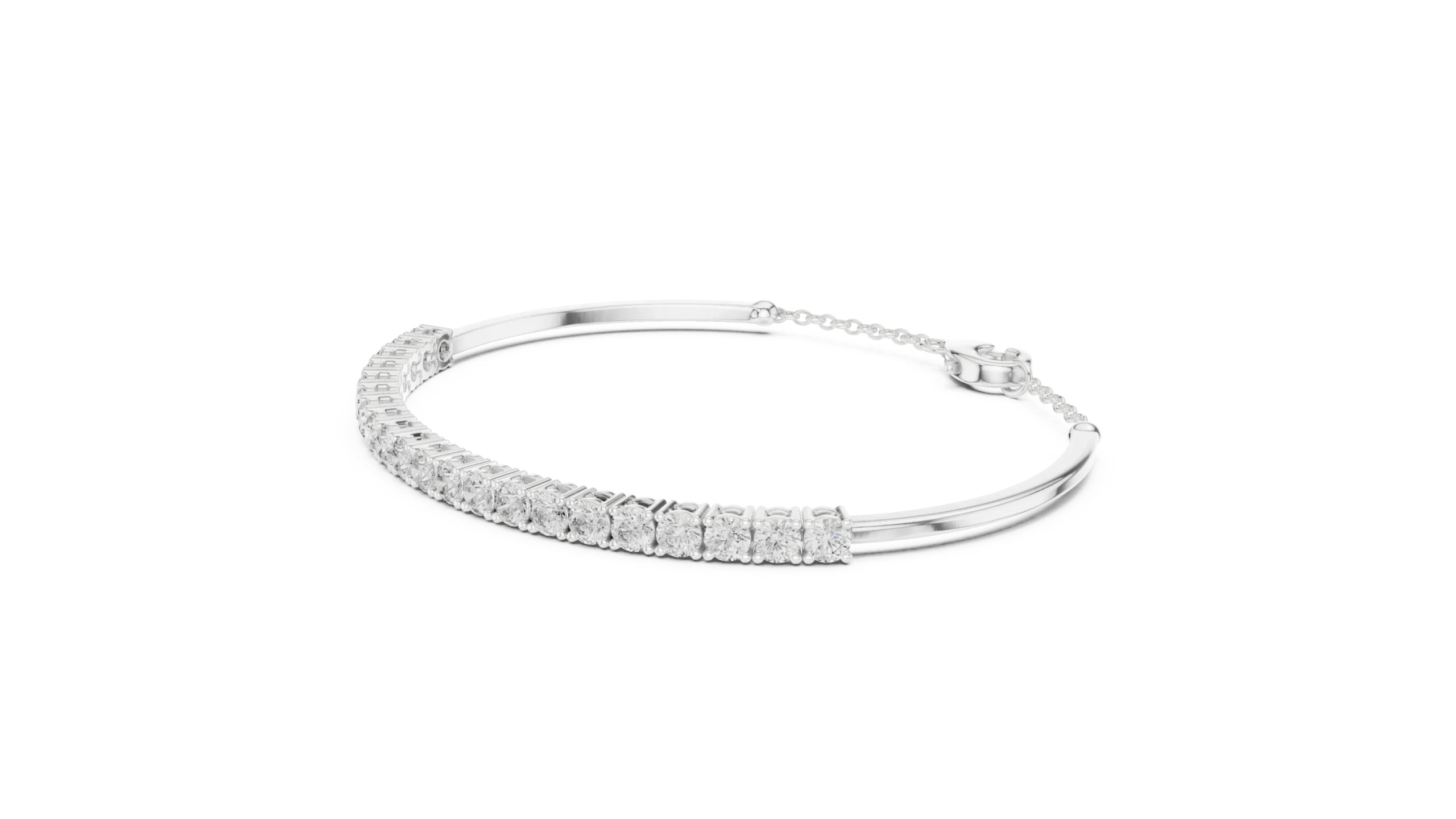Glow Diamond Chain Bracelet