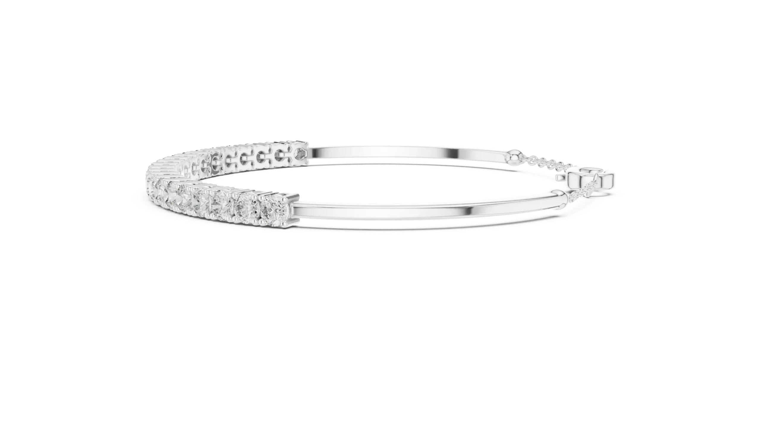 Glow Diamond Chain Bracelet - Image 3