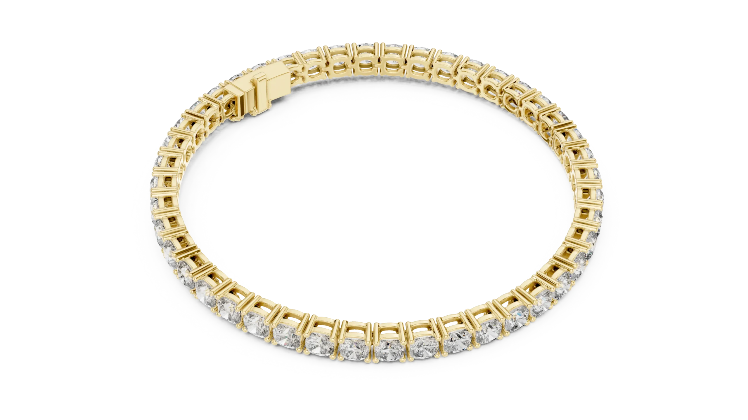 Aurevia Signature Diamond Tennis Bracelet - Image 2