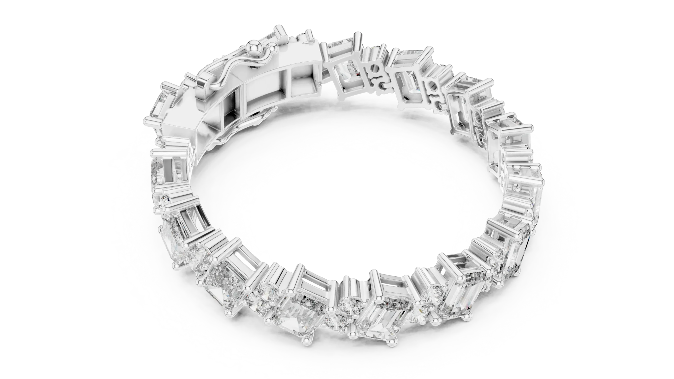 Vyom Riviera Diamond Bracelet - Image 4