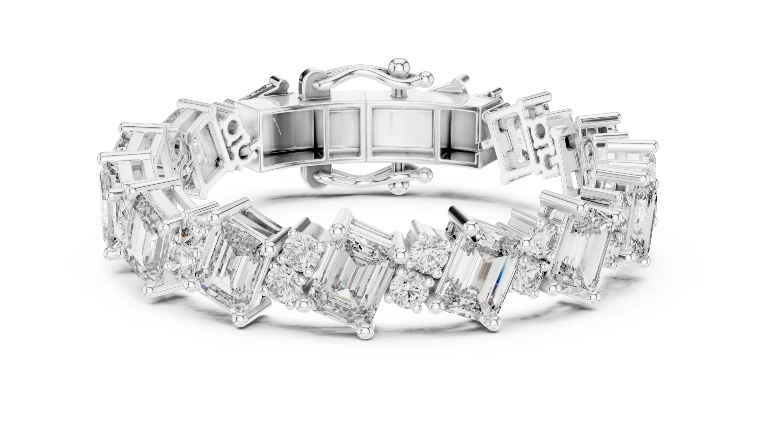 Vyom Riviera Diamond Bracelet - Image 2