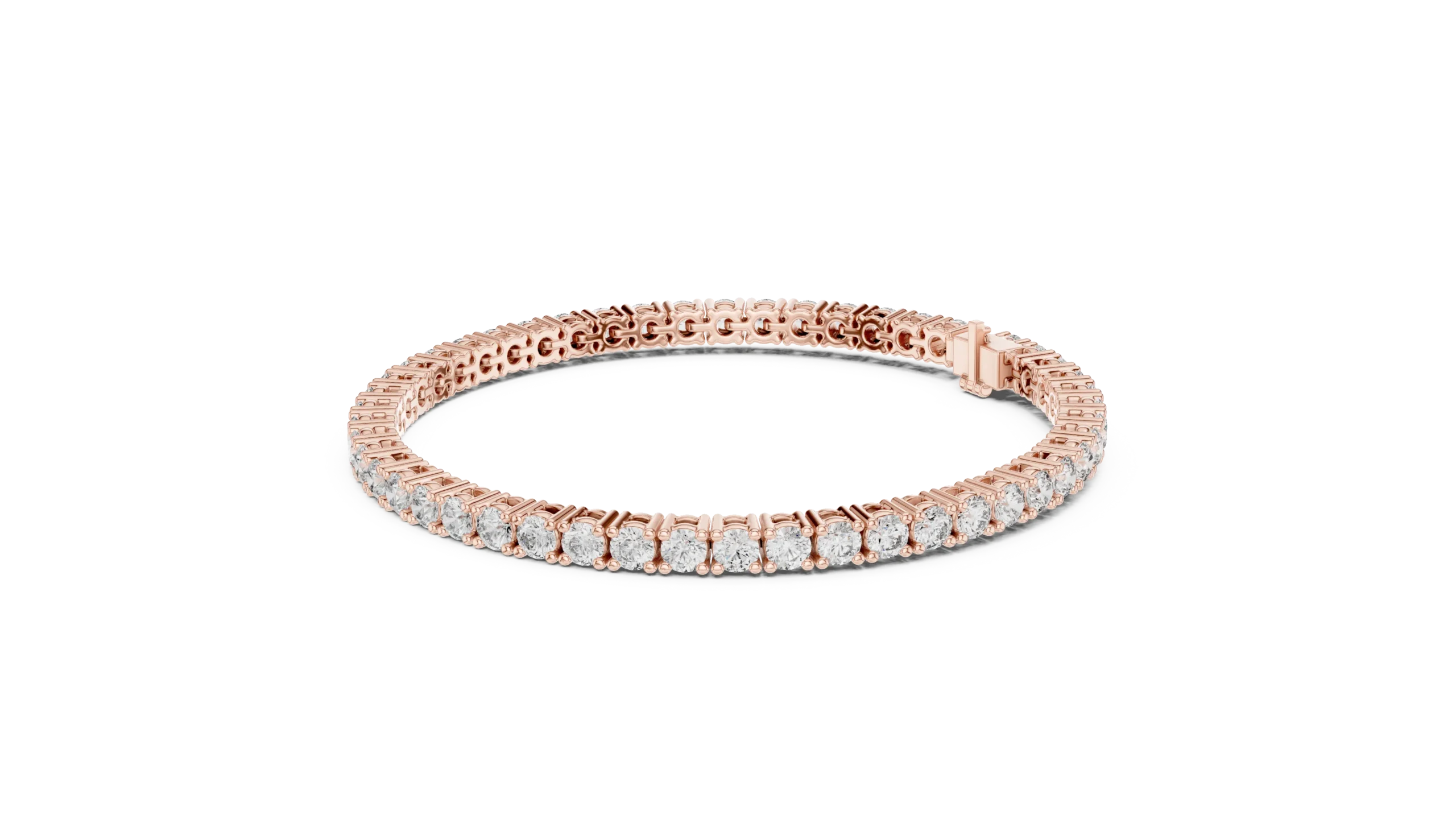 Eternelle Rose Gold Diamond Bracelet