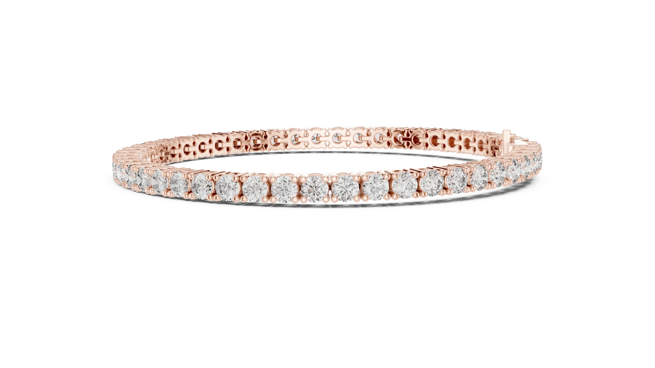 Eternelle Rose Gold Diamond Bracelet - Image 3