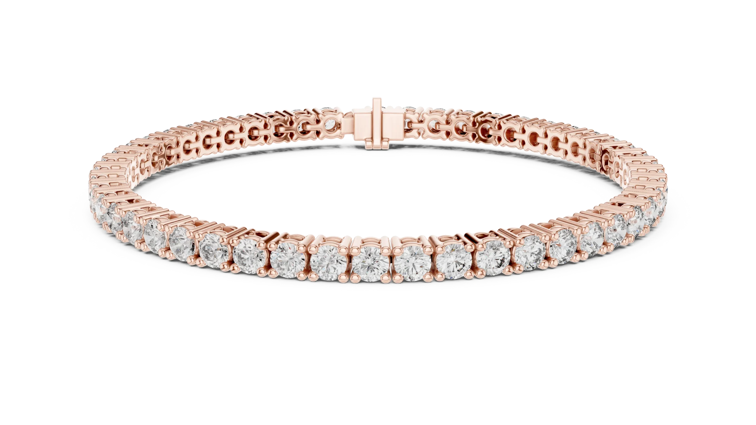 Eternelle Rose Gold Diamond Bracelet - Image 2