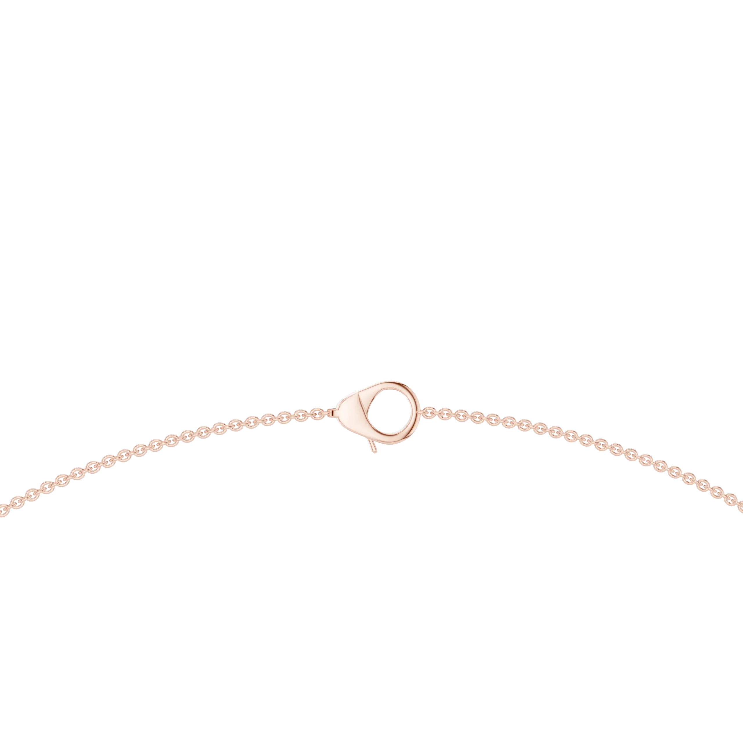 Bezel Set Diamond Chain Necklace - Image 4