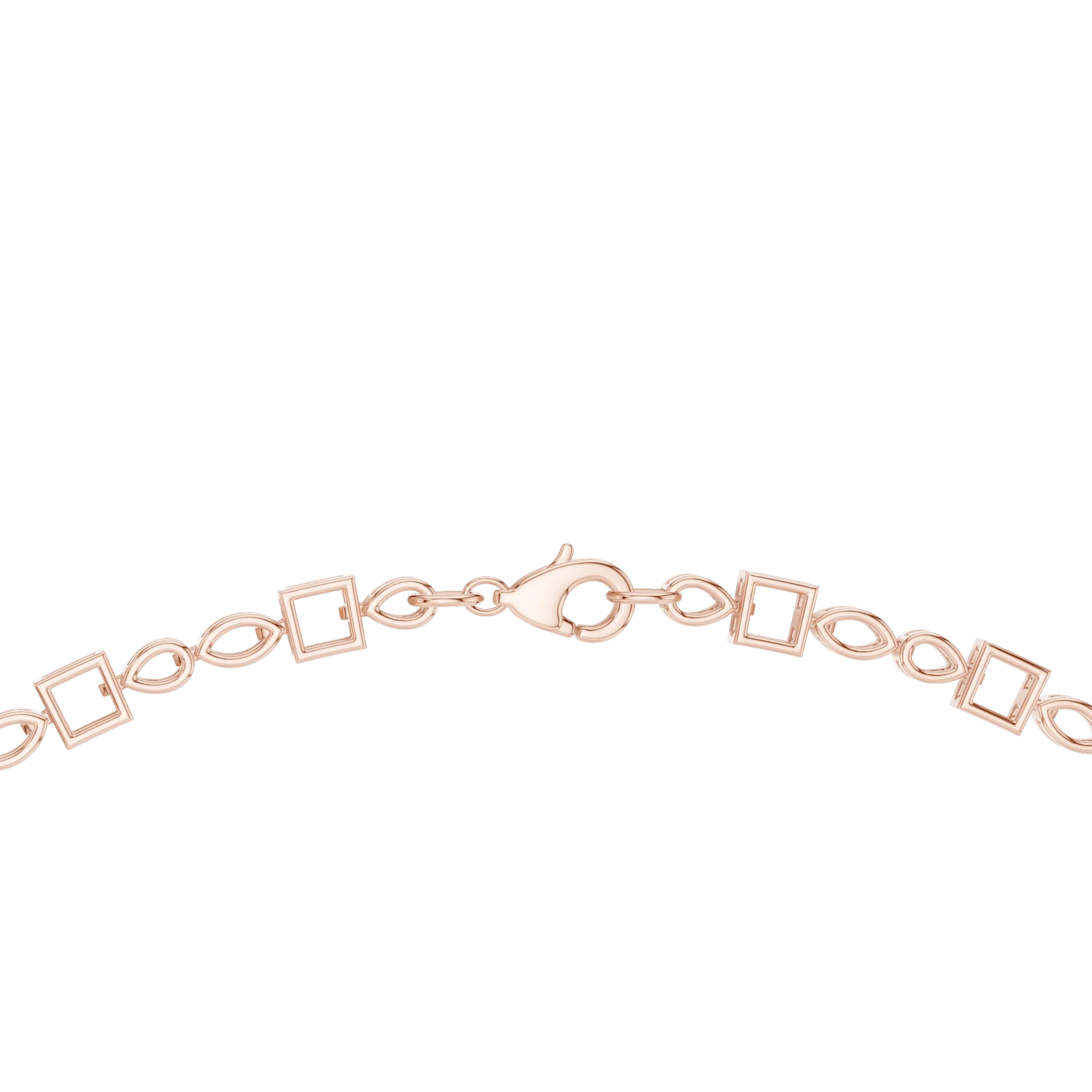 Floral Bloom Diamond Statement Necklace - Image 4
