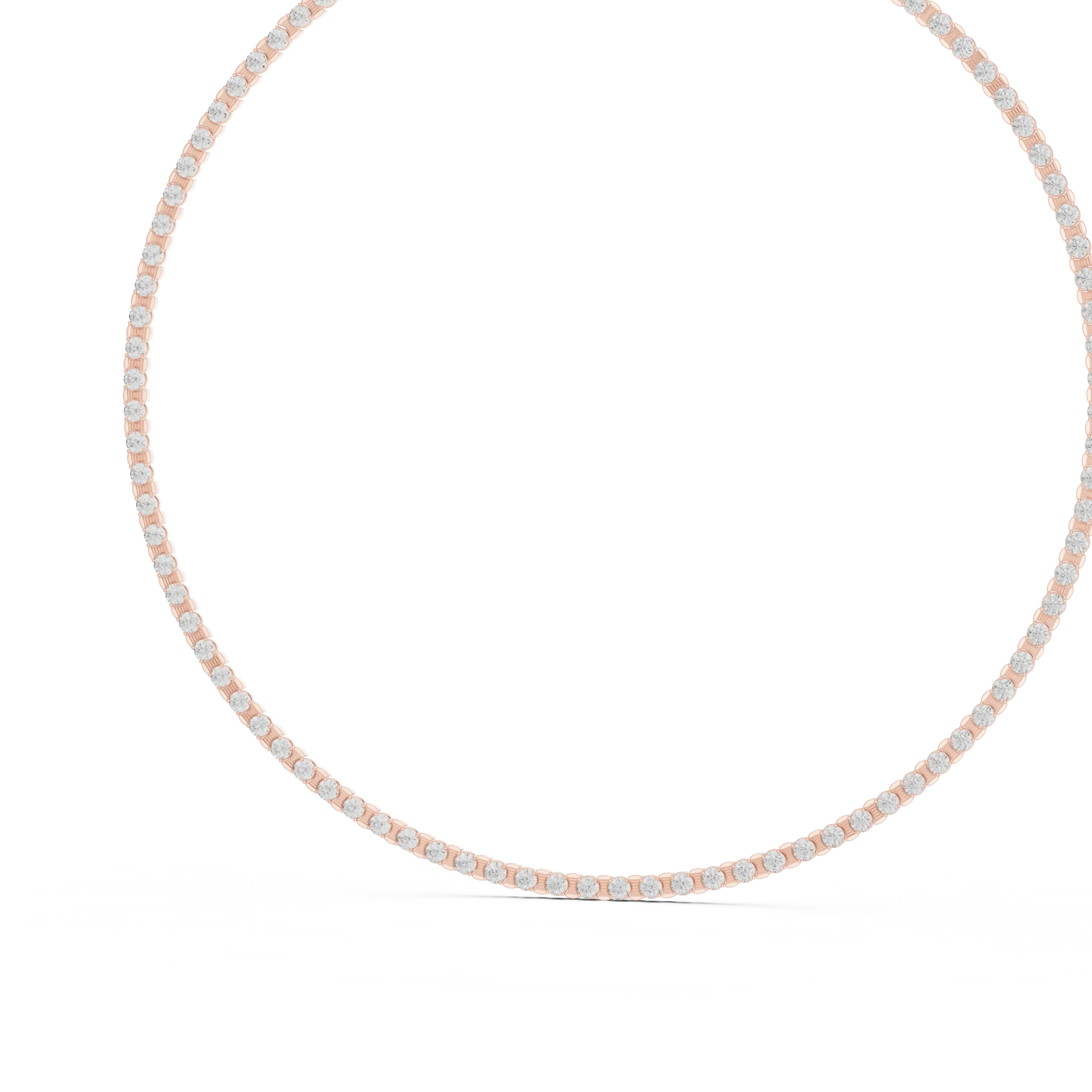 Anniversary Diamond Tennis Necklace - Image 2