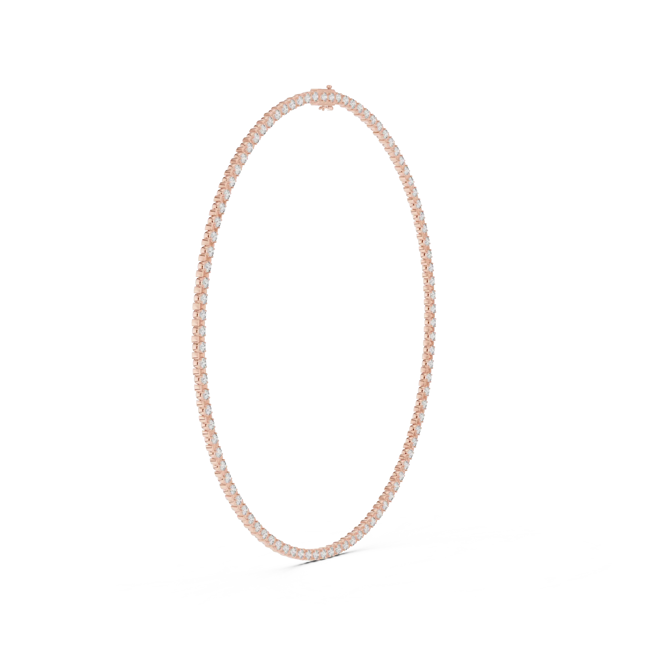 Anniversary Diamond Tennis Necklace - Image 3