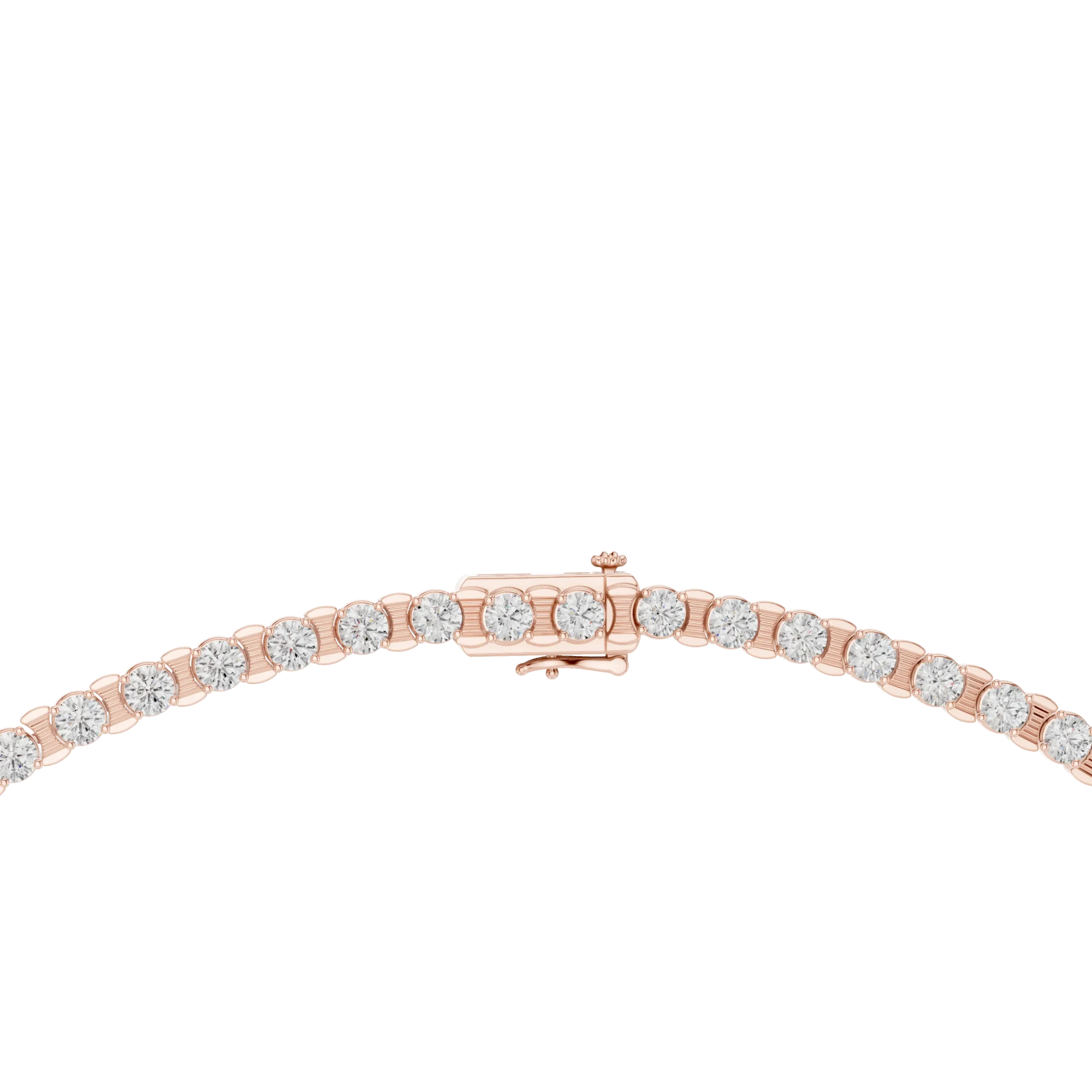 Anniversary Diamond Tennis Necklace - Image 4