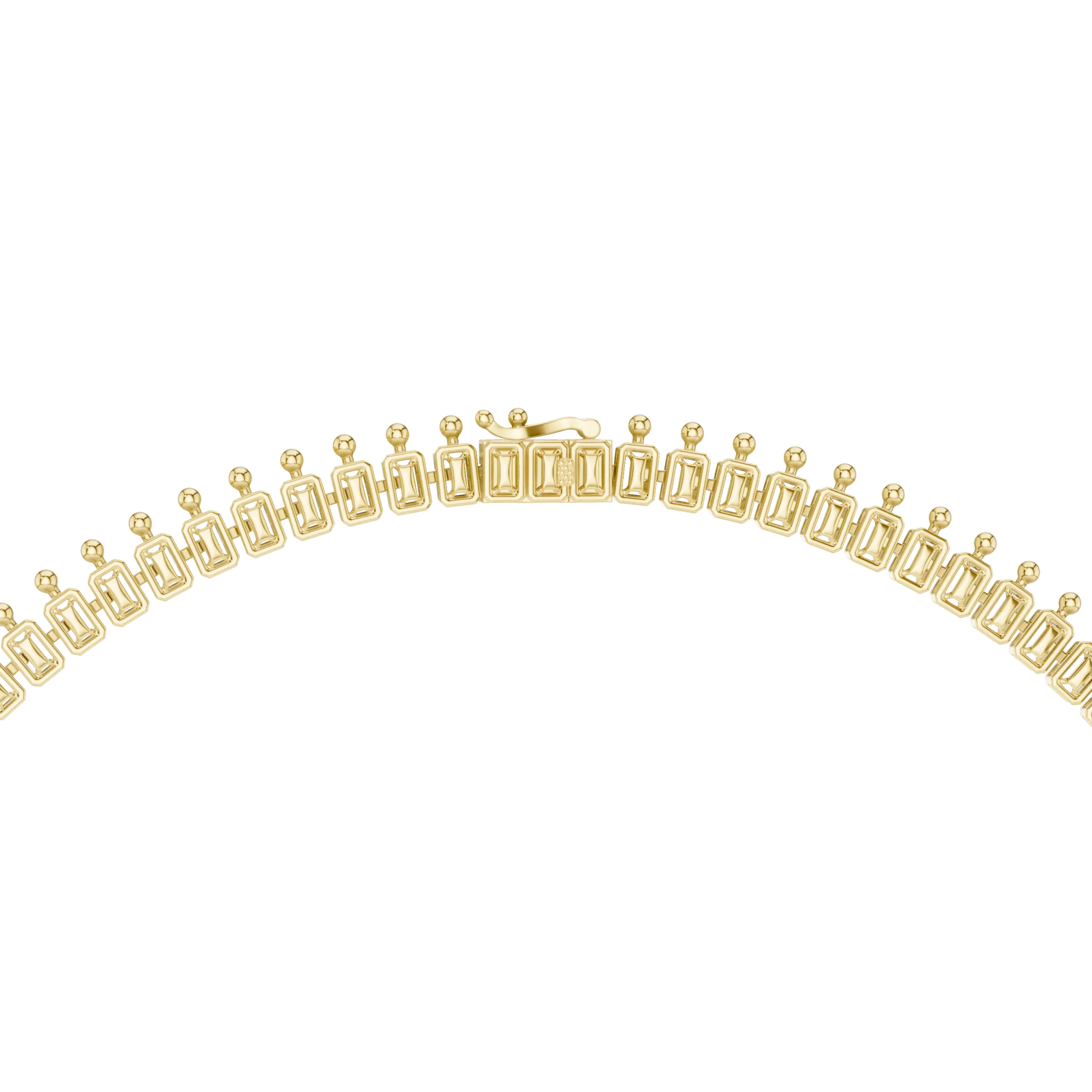 Royal Sapphire & Diamond Bridal Necklace - Image 4