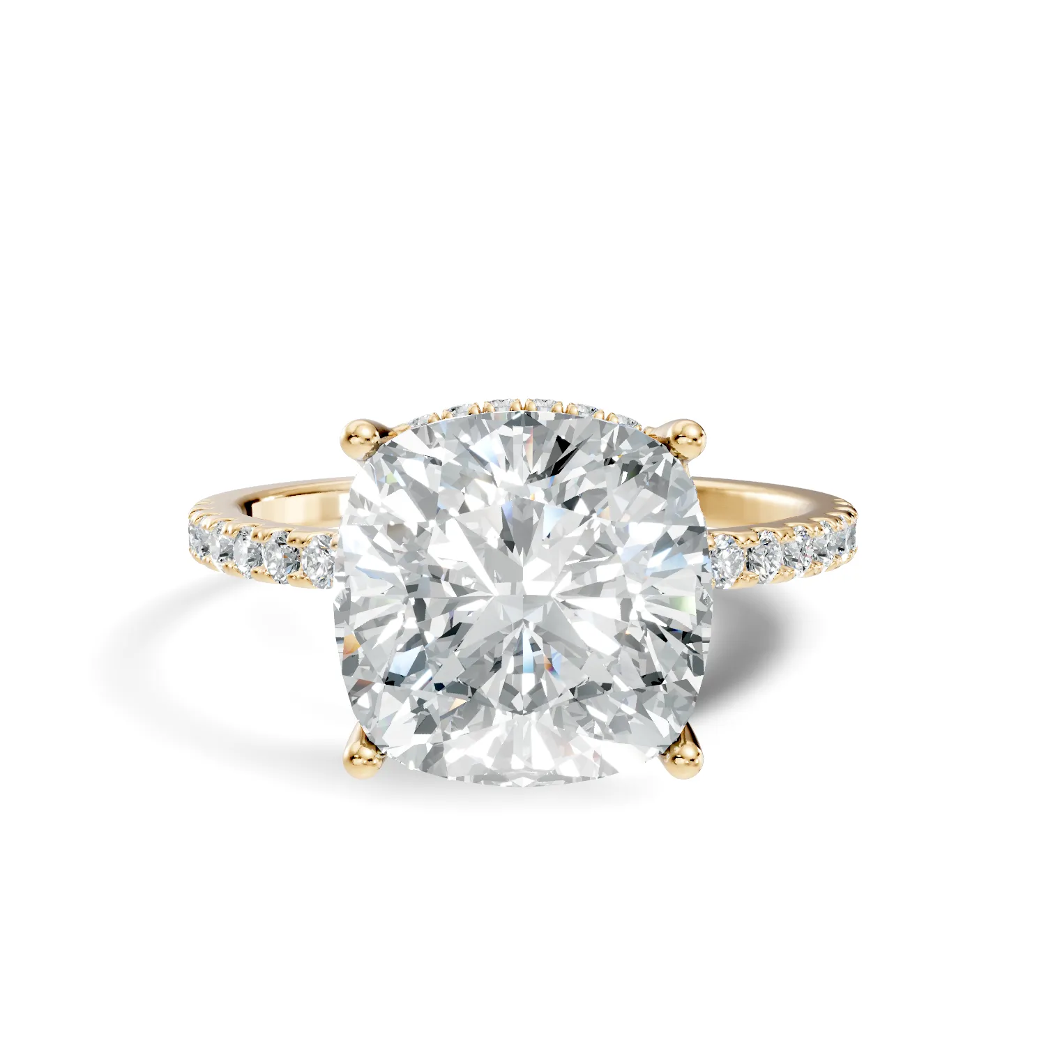 Novara Solitaire Diamond Engagement Ring - Image 5