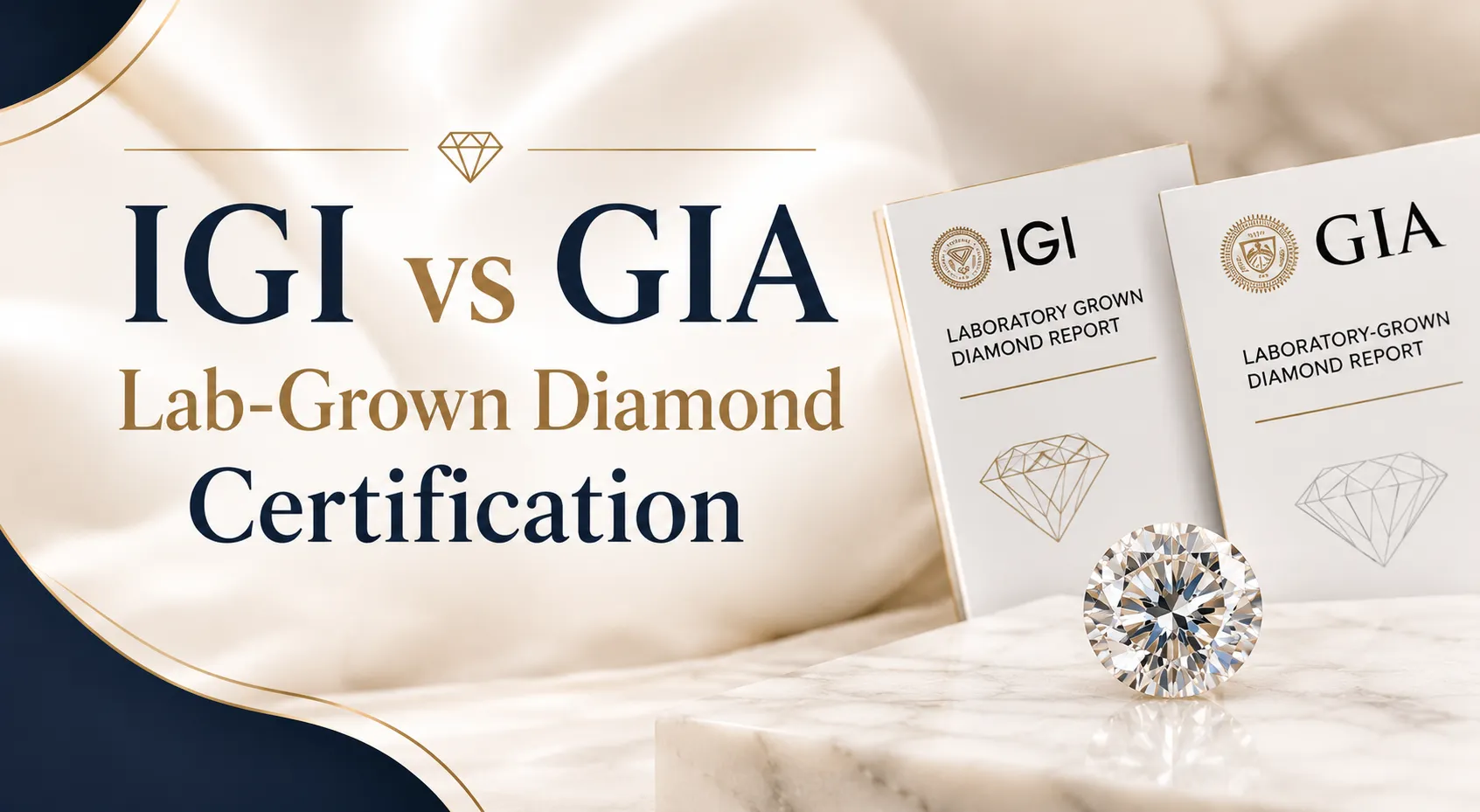 IGI vs GIA Lab-Grown Diamond Certification