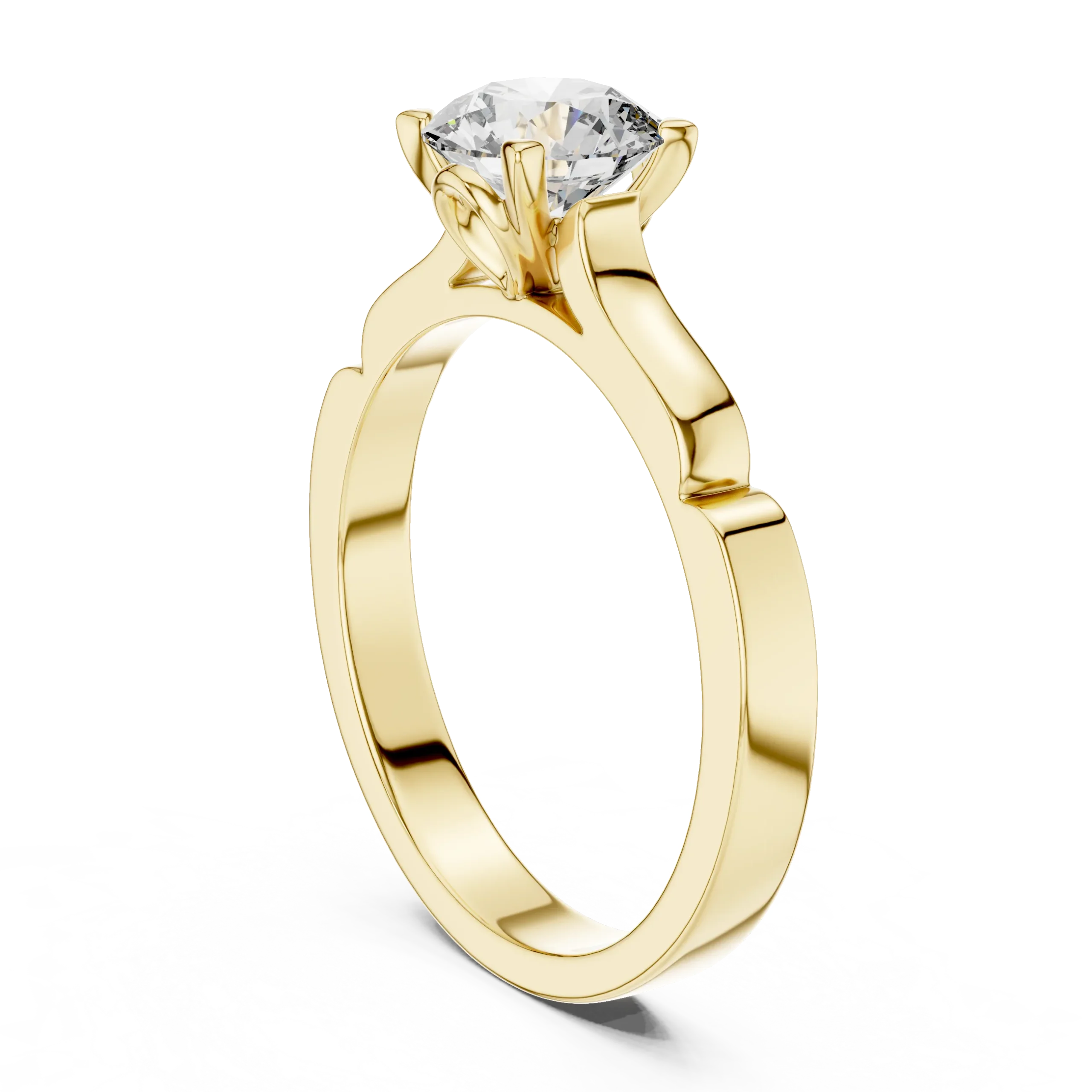 Eternal Round Diamond Solitaire Ring - Image 2