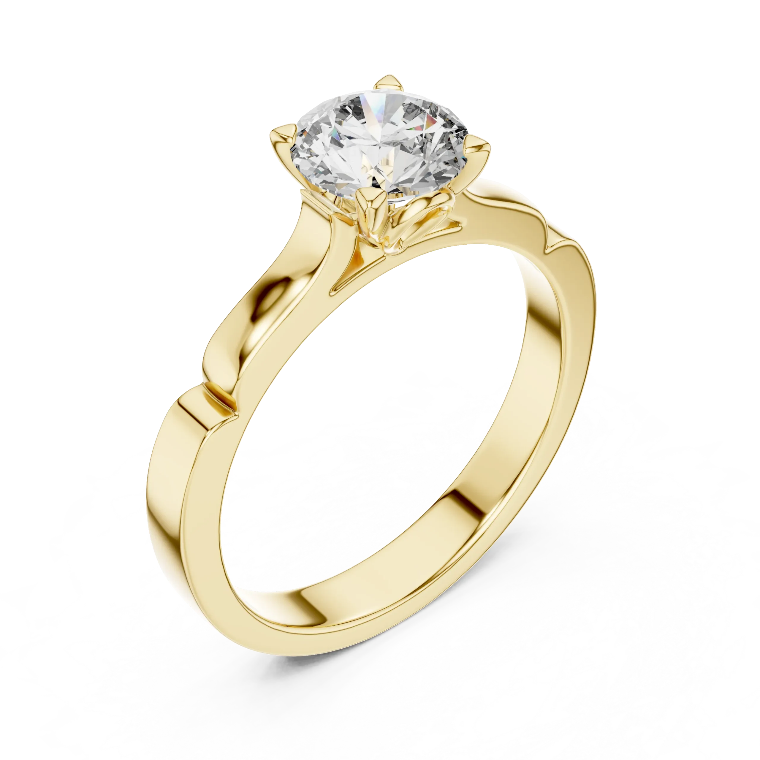 Eternal Round Diamond Solitaire Ring
