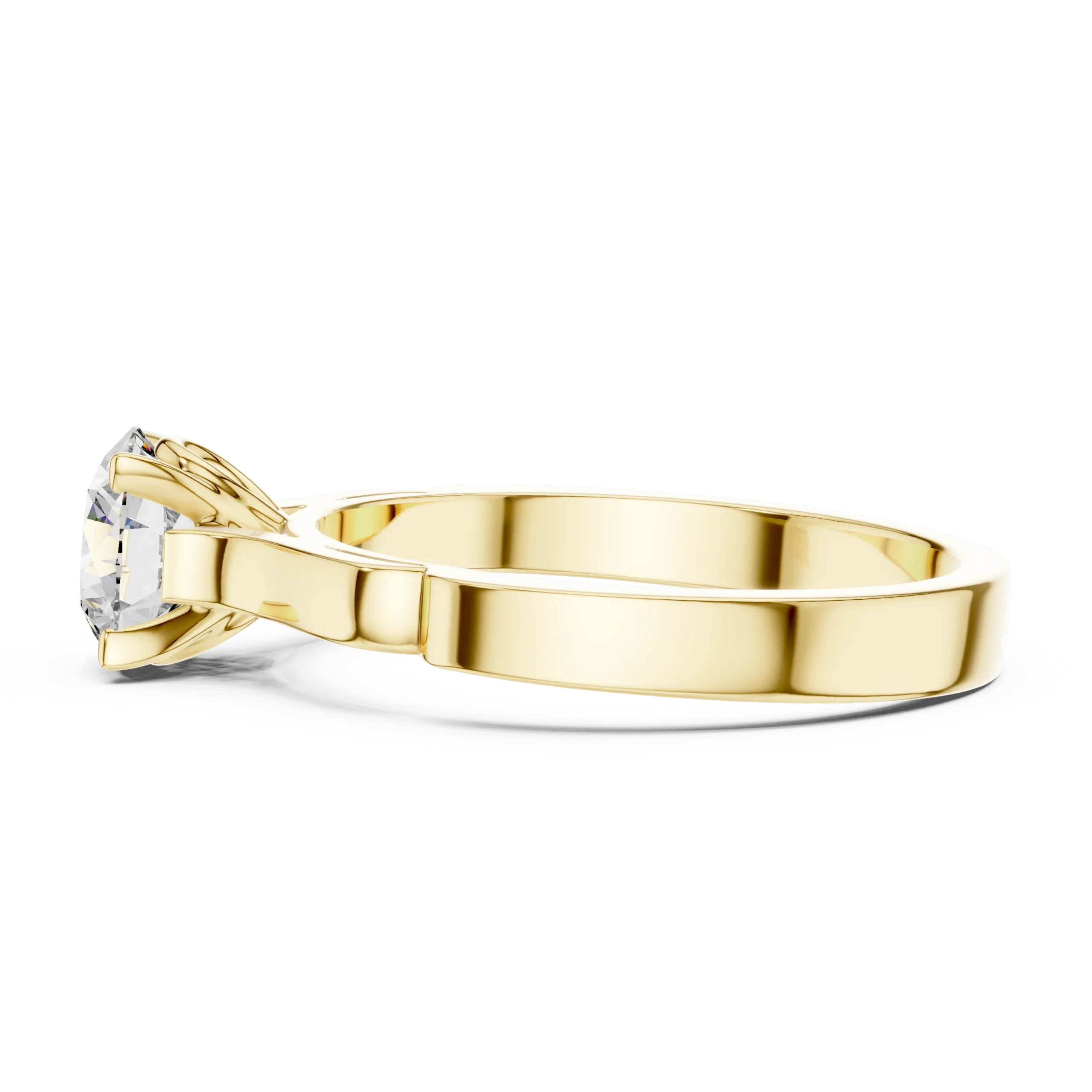Eternal Round Diamond Solitaire Ring - Image 4