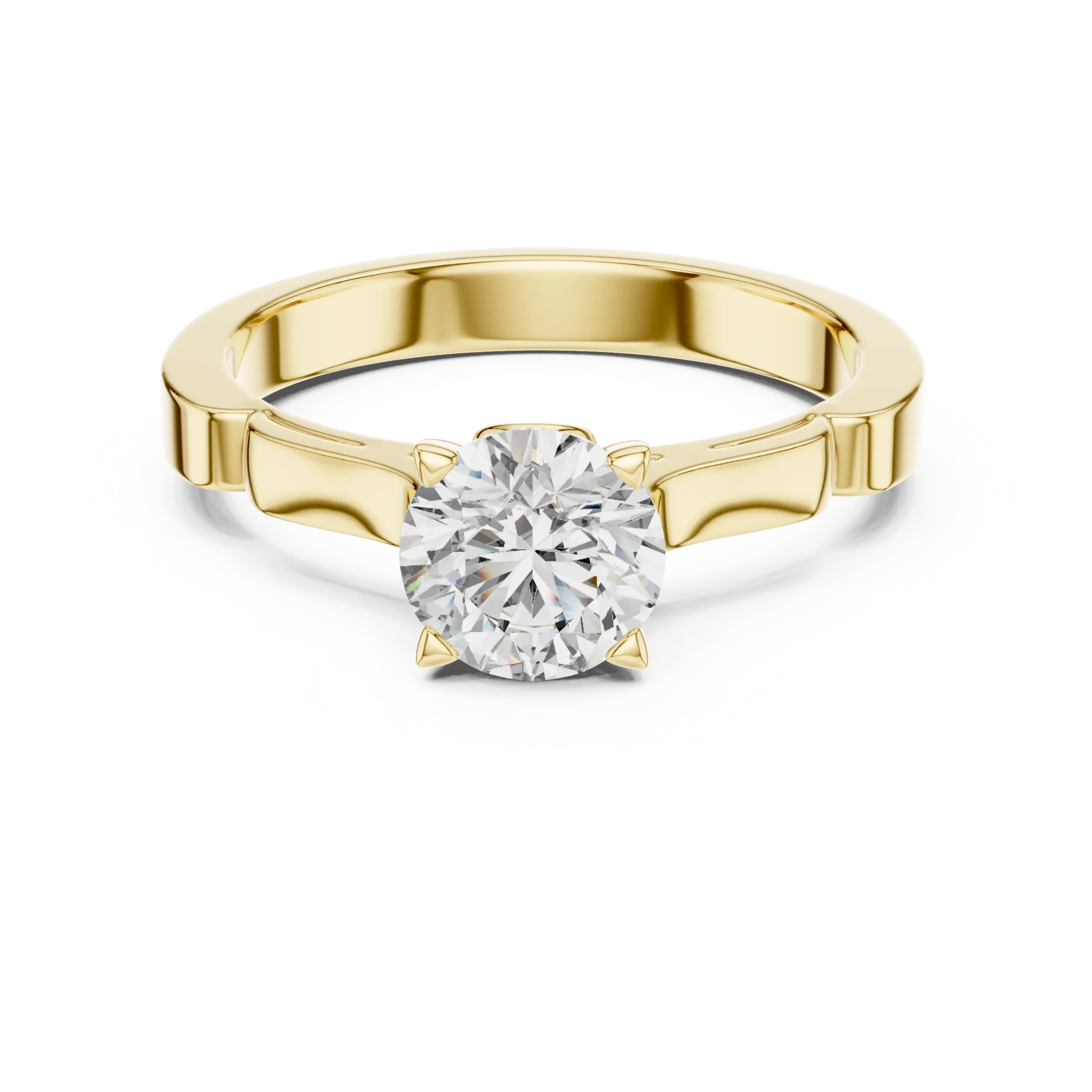 Eternal Round Diamond Solitaire Ring - Image 3