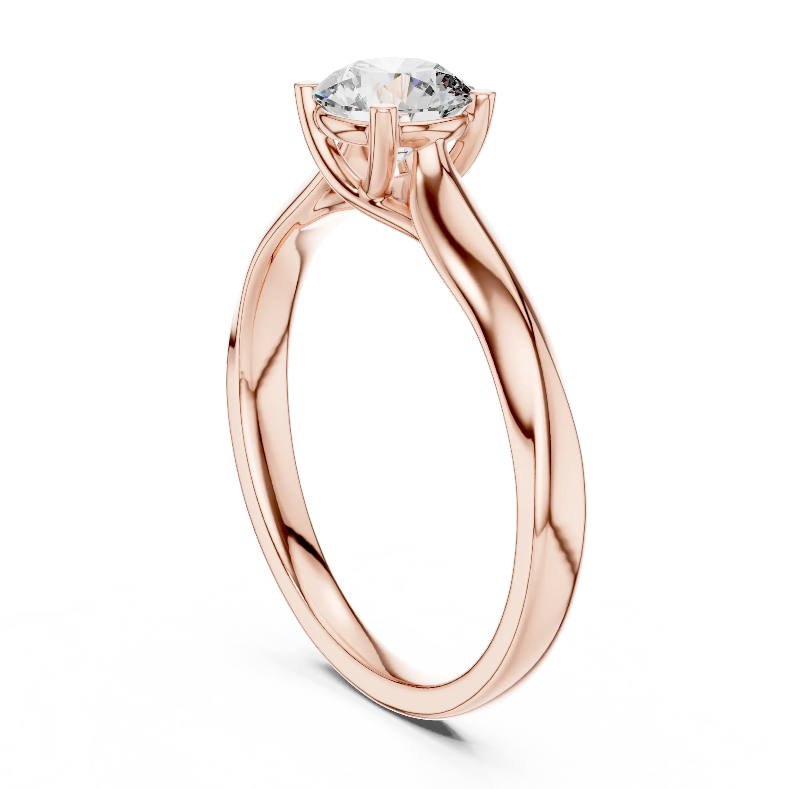 Solara One Carat Diamond Solitaire Ring - Image 4