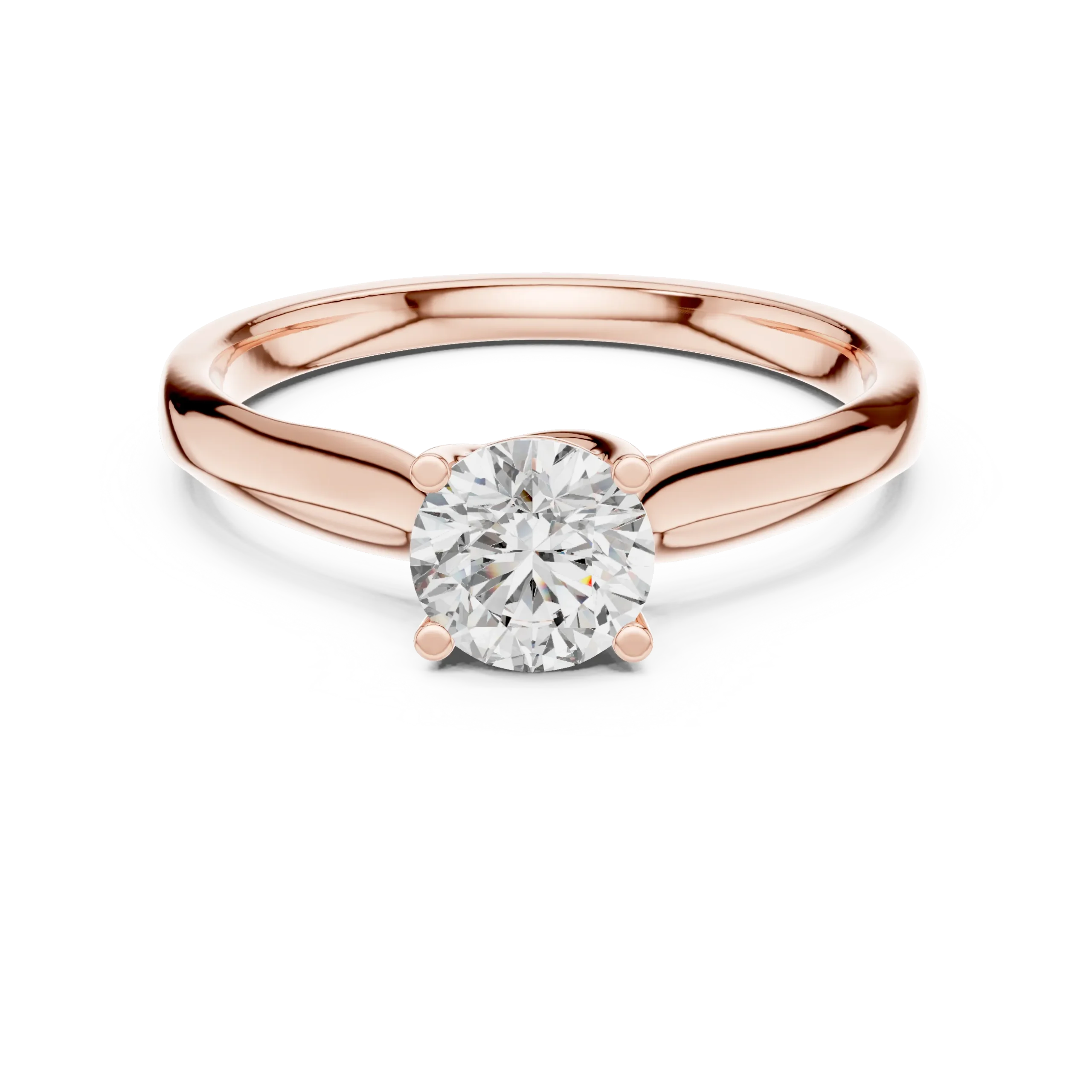 Solara One Carat Diamond Solitaire Ring - Image 6
