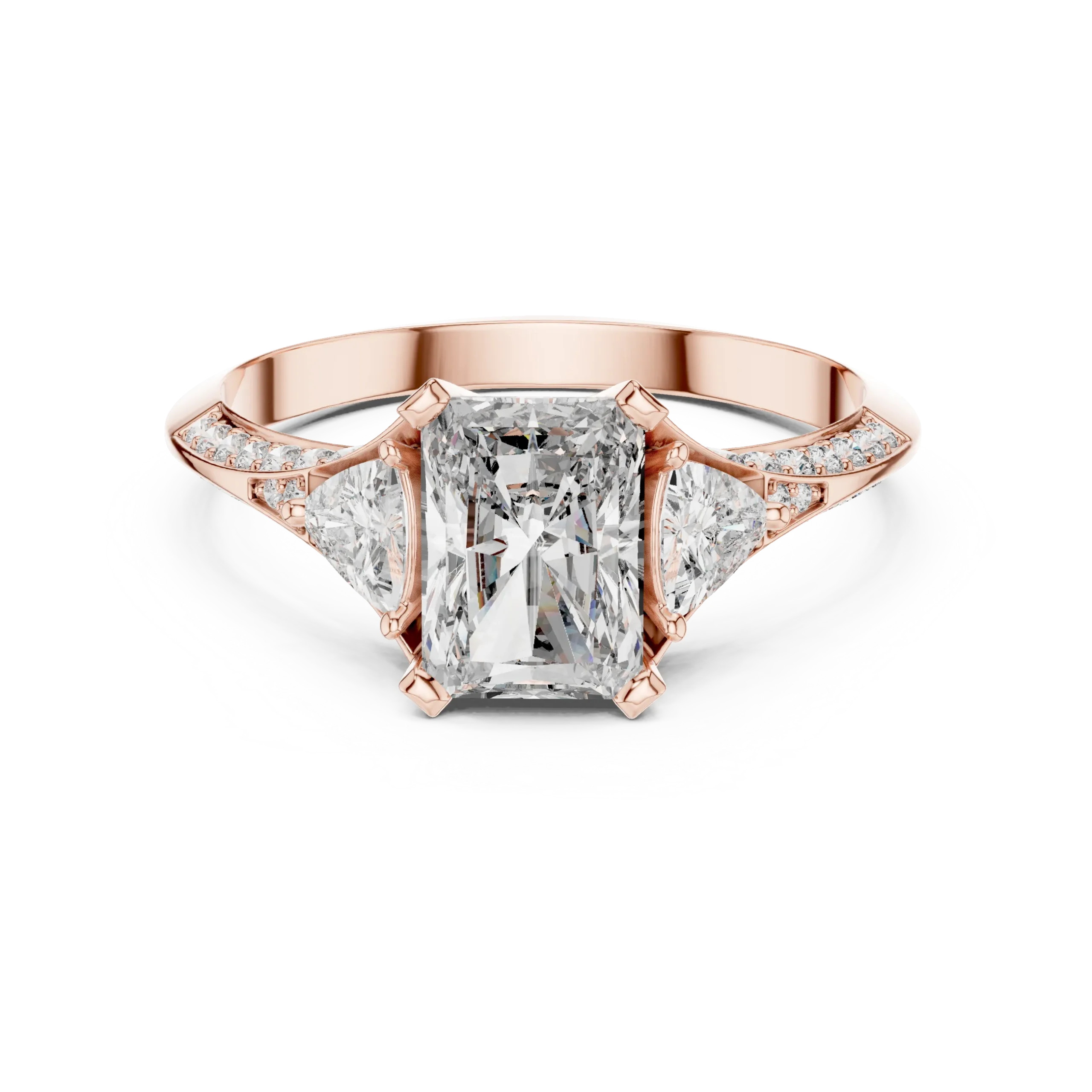 Rosara Solitaire Diamond Accent Ring - Image 6