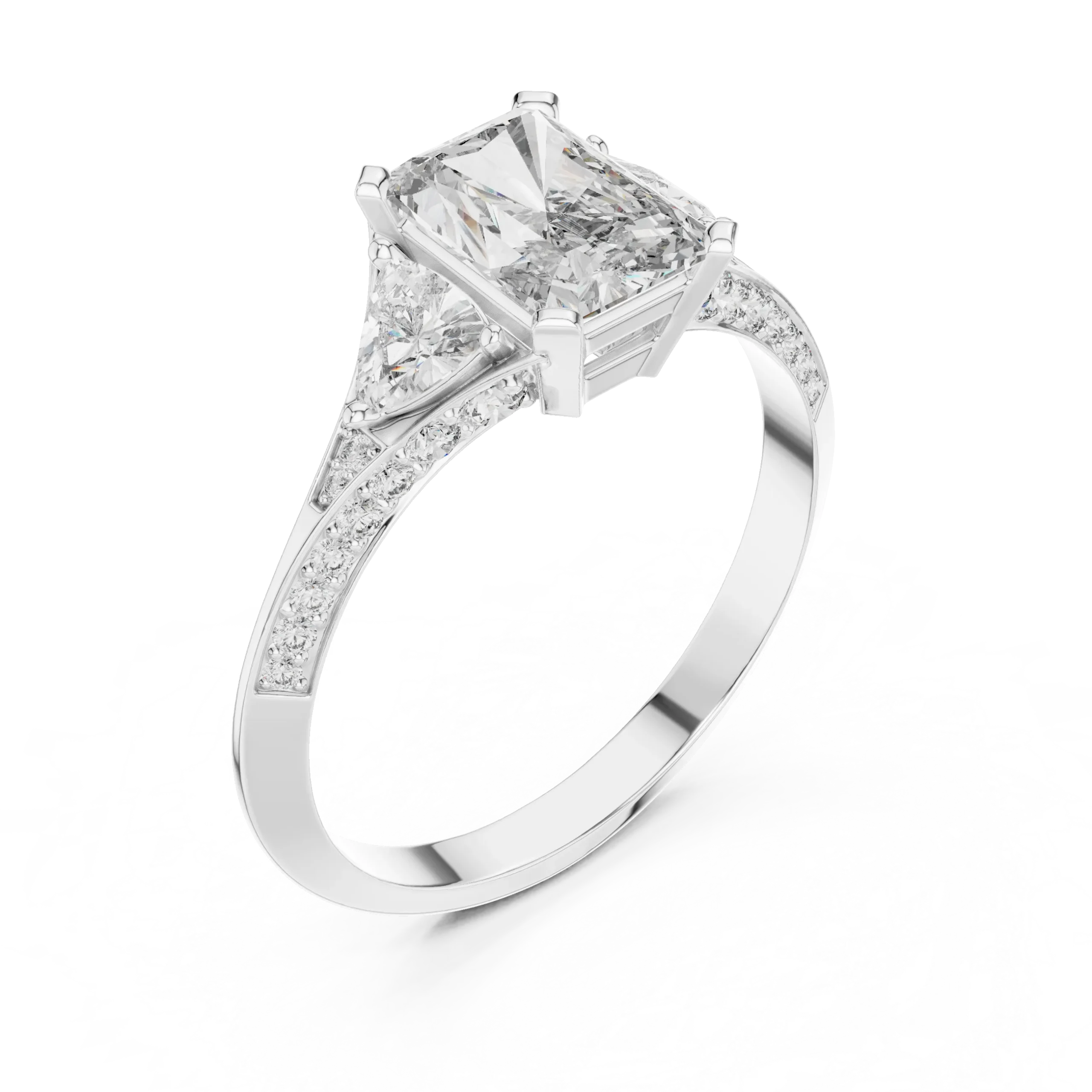 Rosara Solitaire Diamond Accent Ring - Image 2