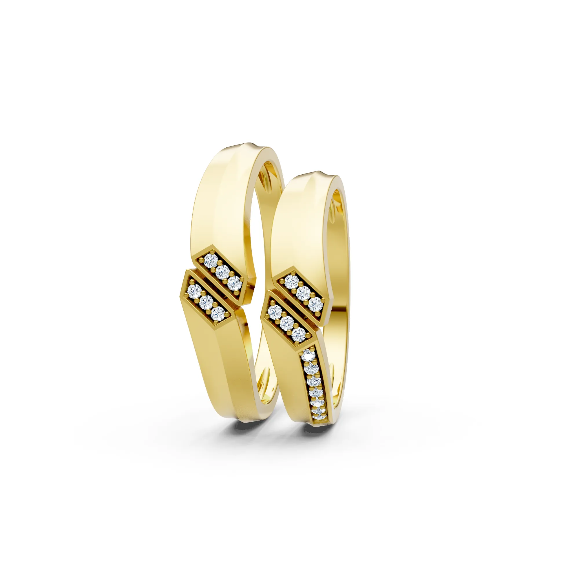 Phantora Wing Diamond Engagement Ring - Image 7