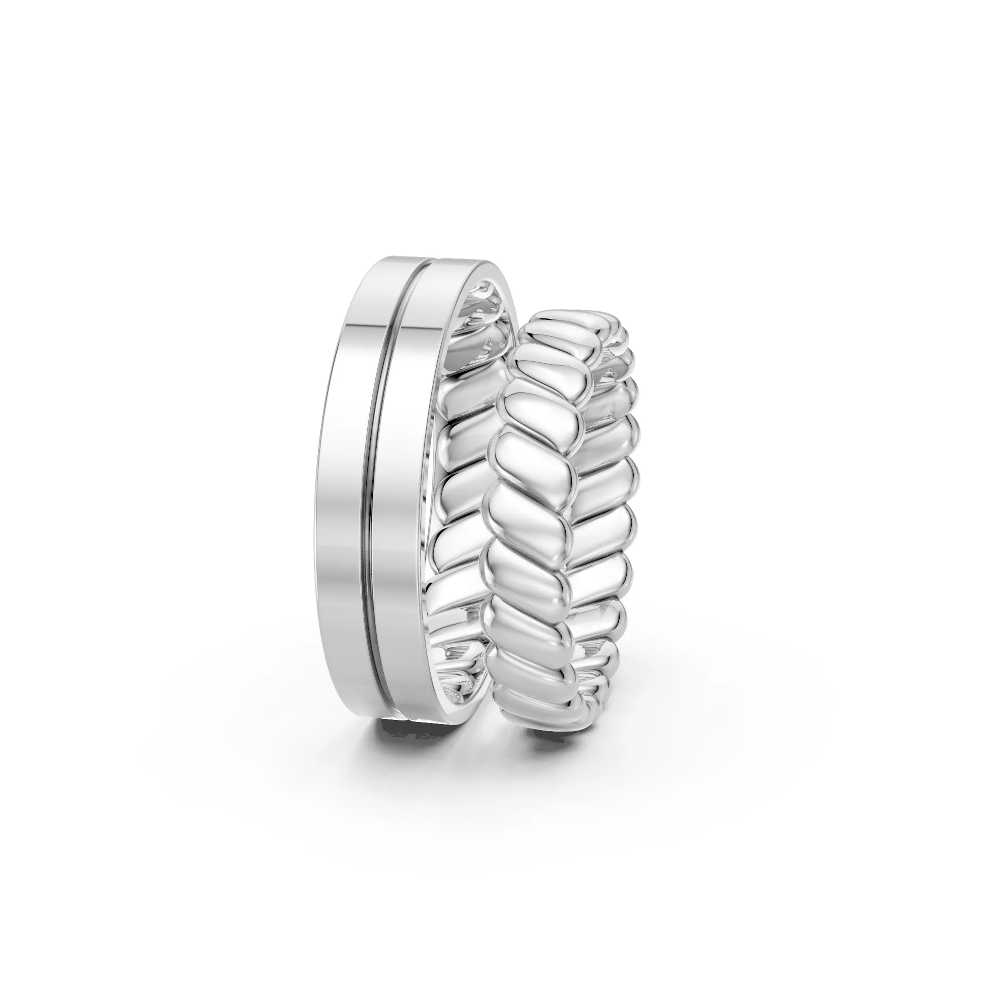 Regalia Imprint Gold Engagement Ring - Image 8