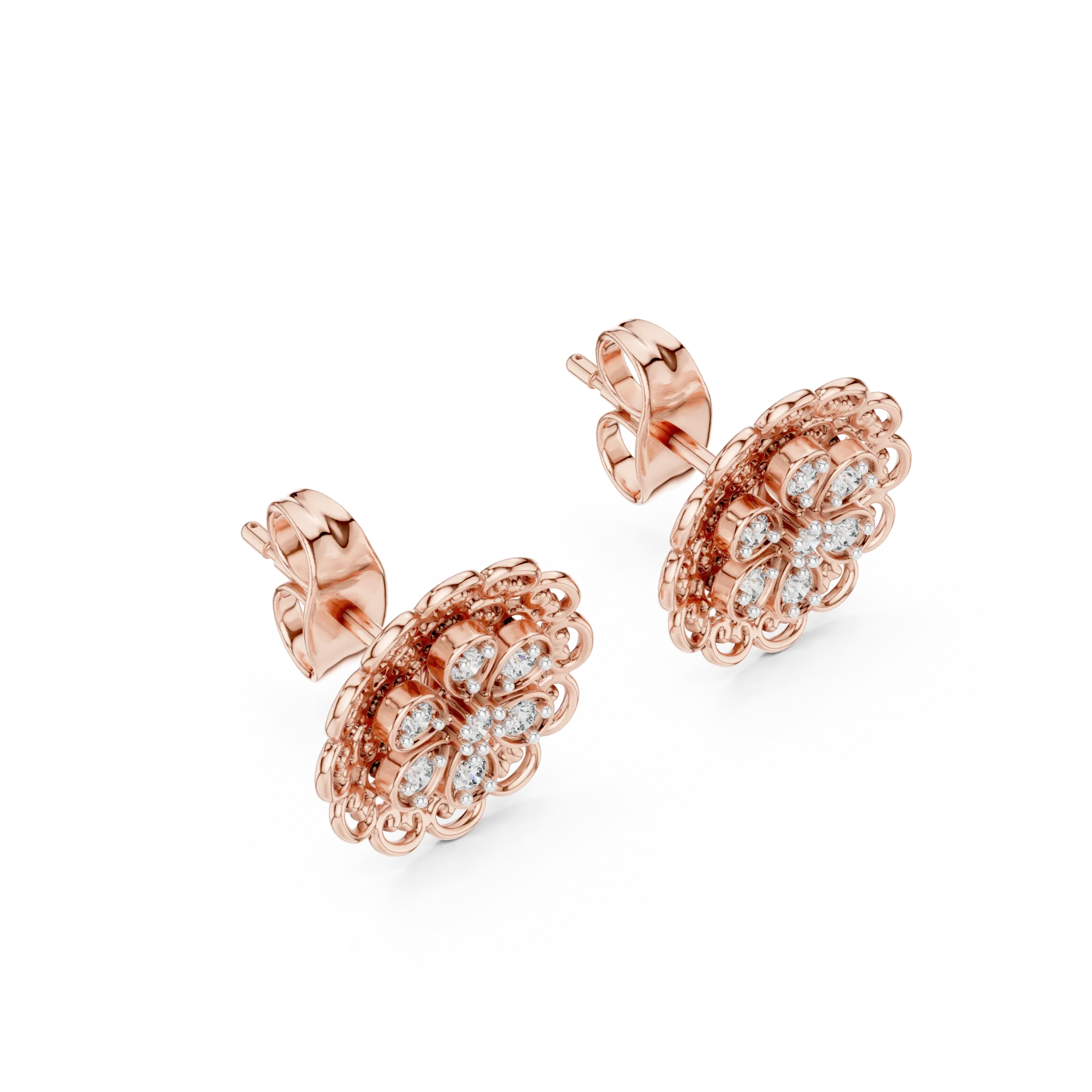 Whimora Lab Diamond Earrings - Image 5