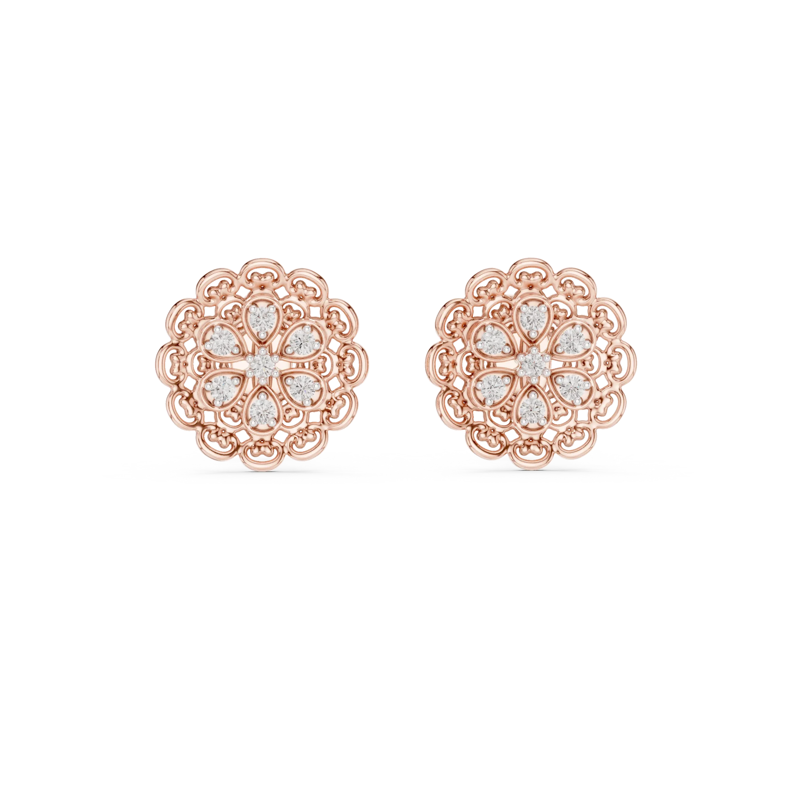 Whimora Lab Diamond Earrings