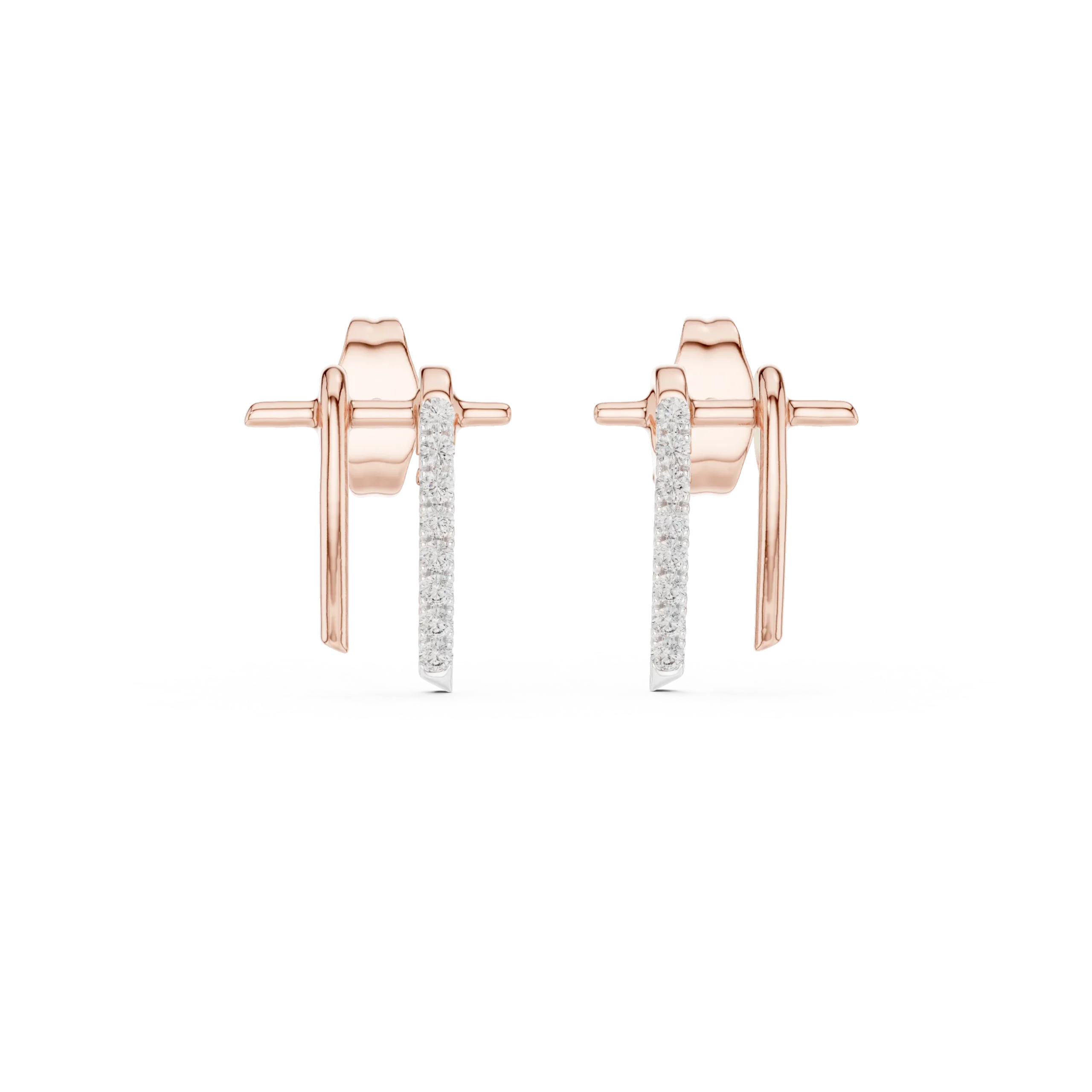 Gleamira Lab Diamond Earrings Set - Image 2
