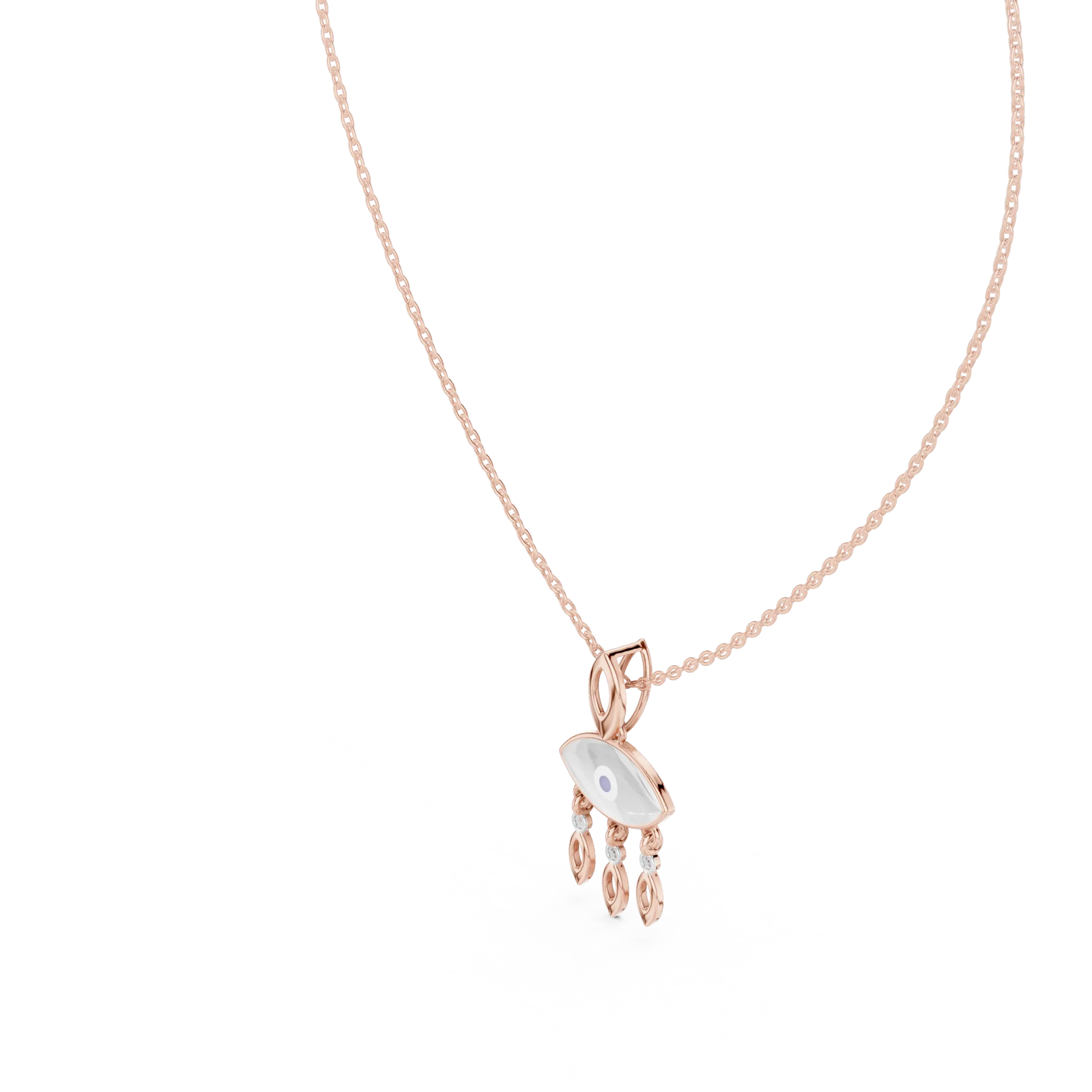 Astra Evil Eye Diamond Pendant - Image 6