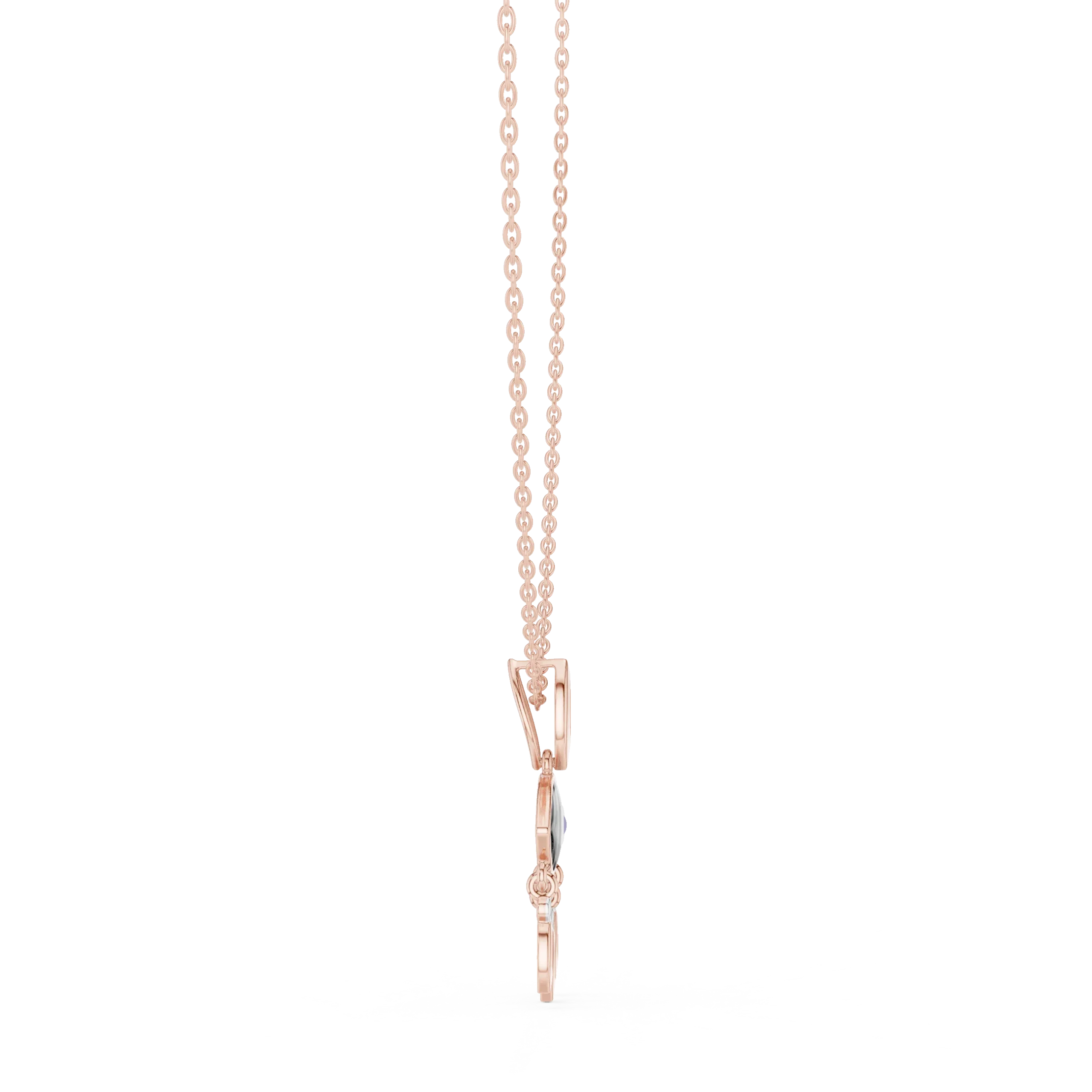 Astra Evil Eye Diamond Pendant - Image 5