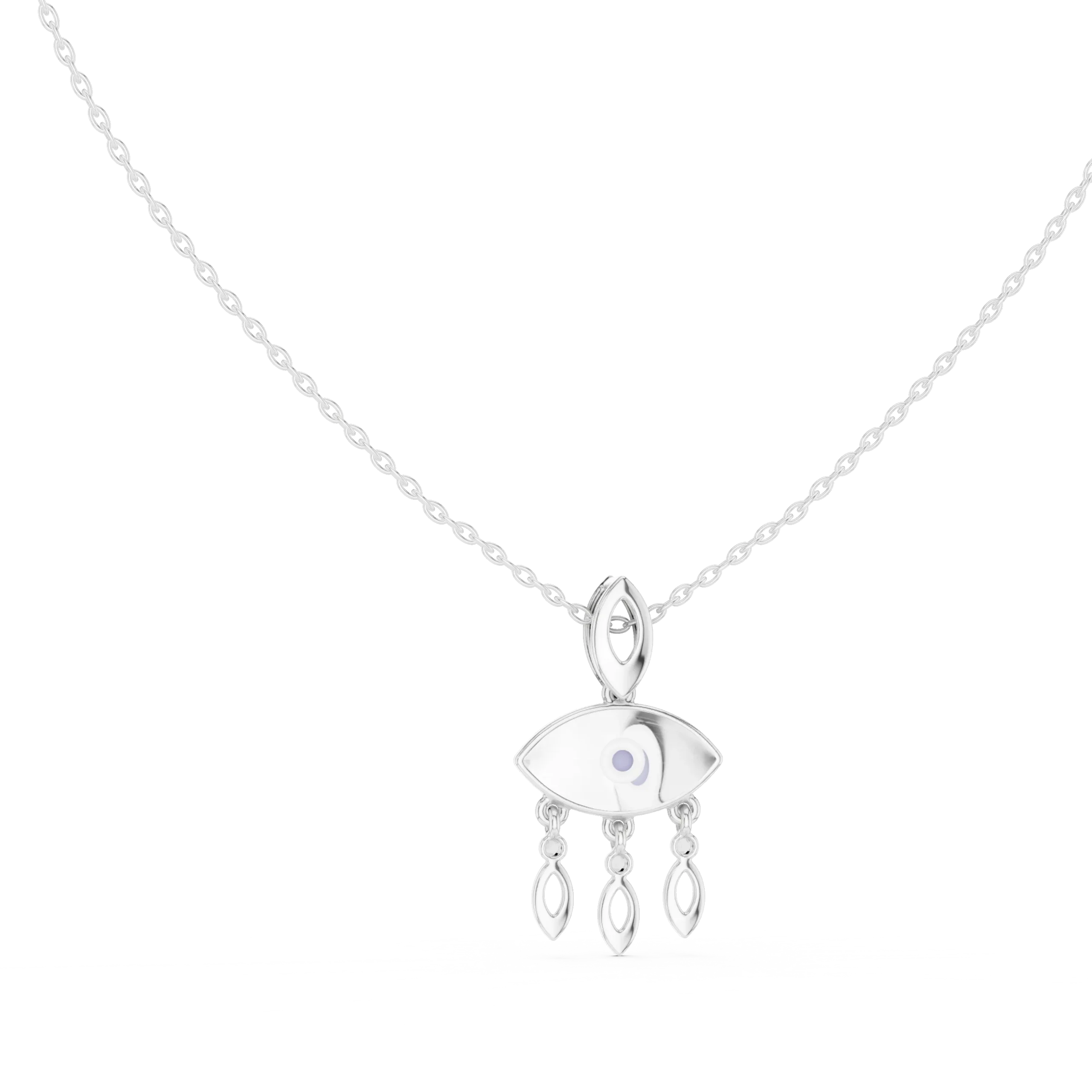 Astra Evil Eye Diamond Pendant - Image 3