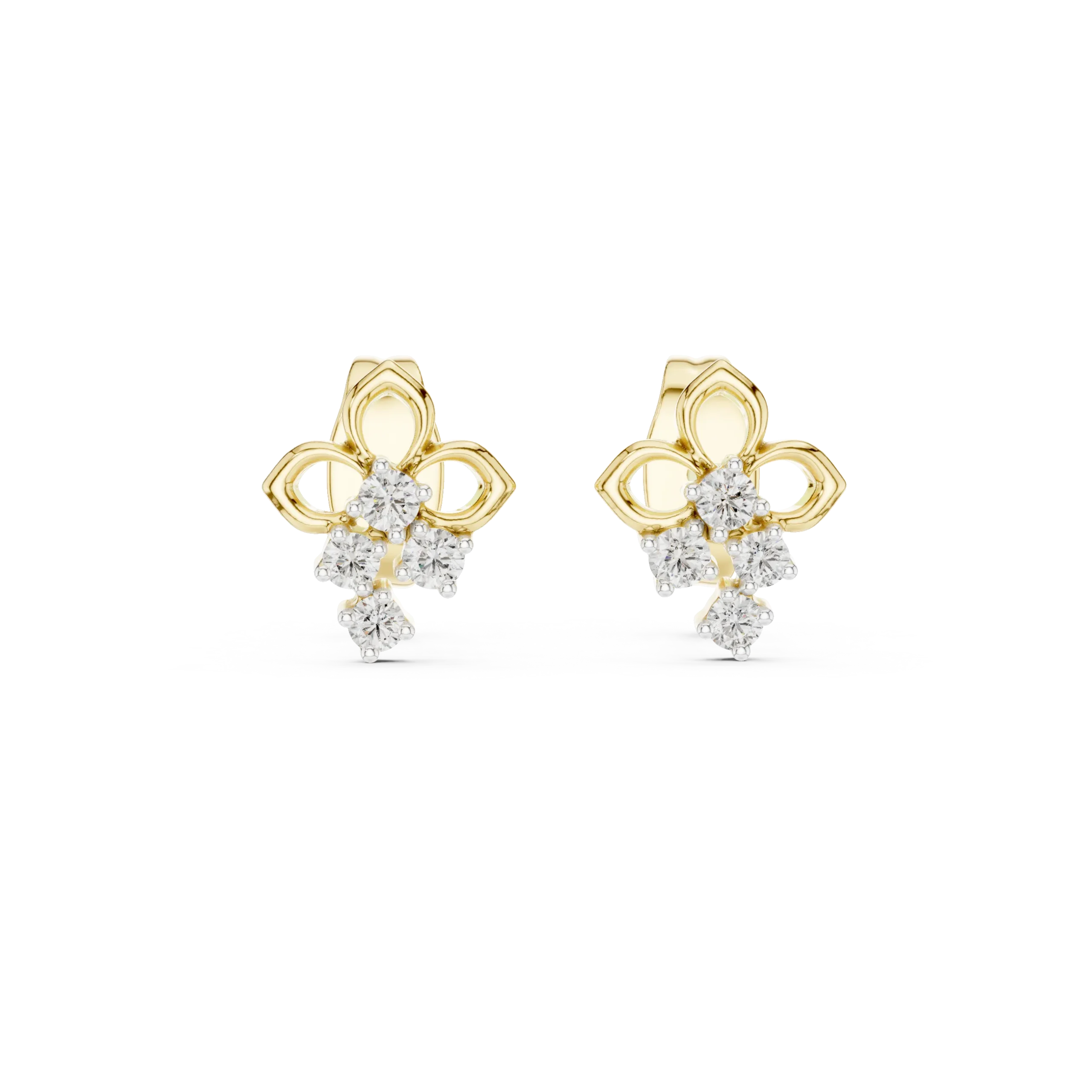Cornelle Diamond Stud Earrings