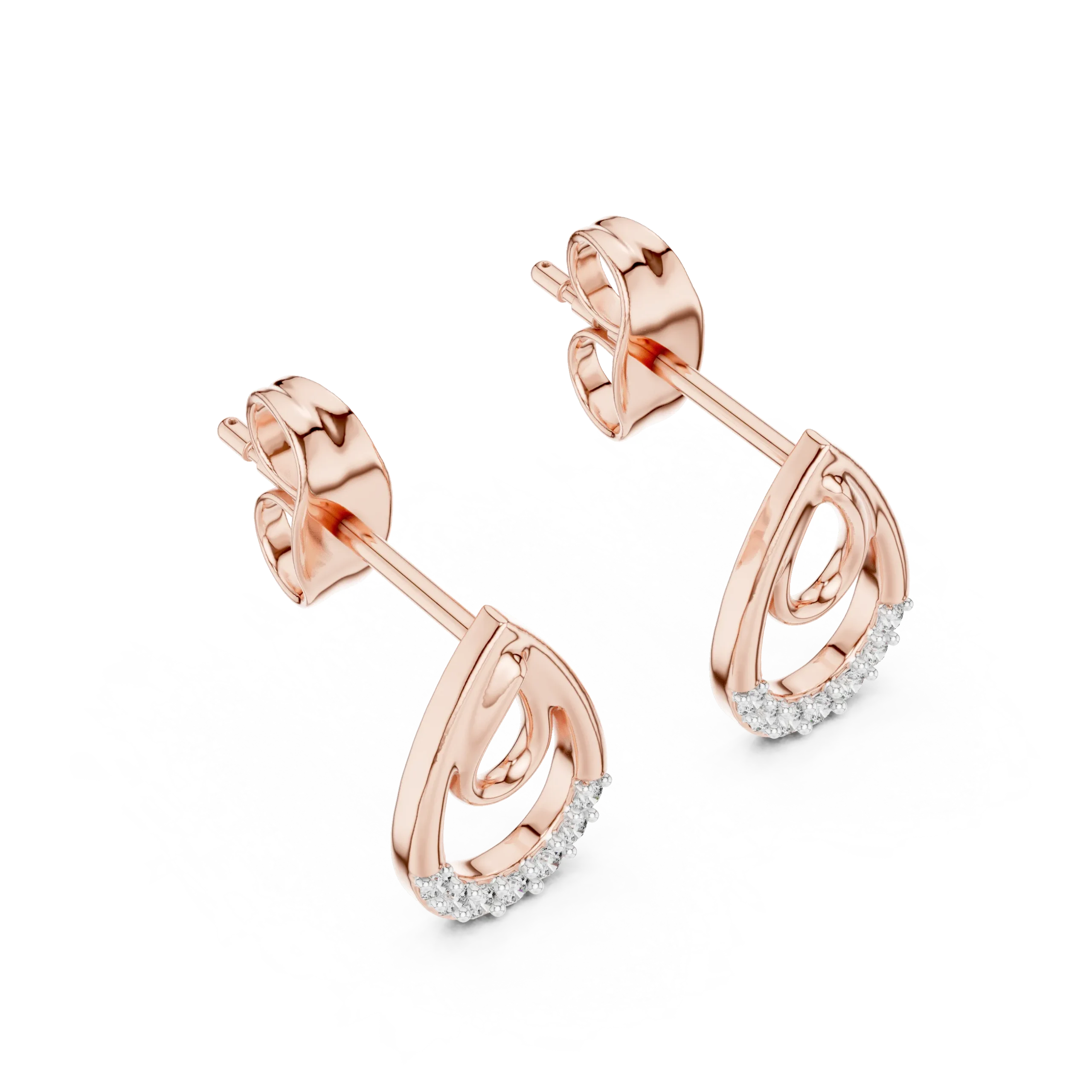 Angelora Lab Diamond Earrings - Image 5