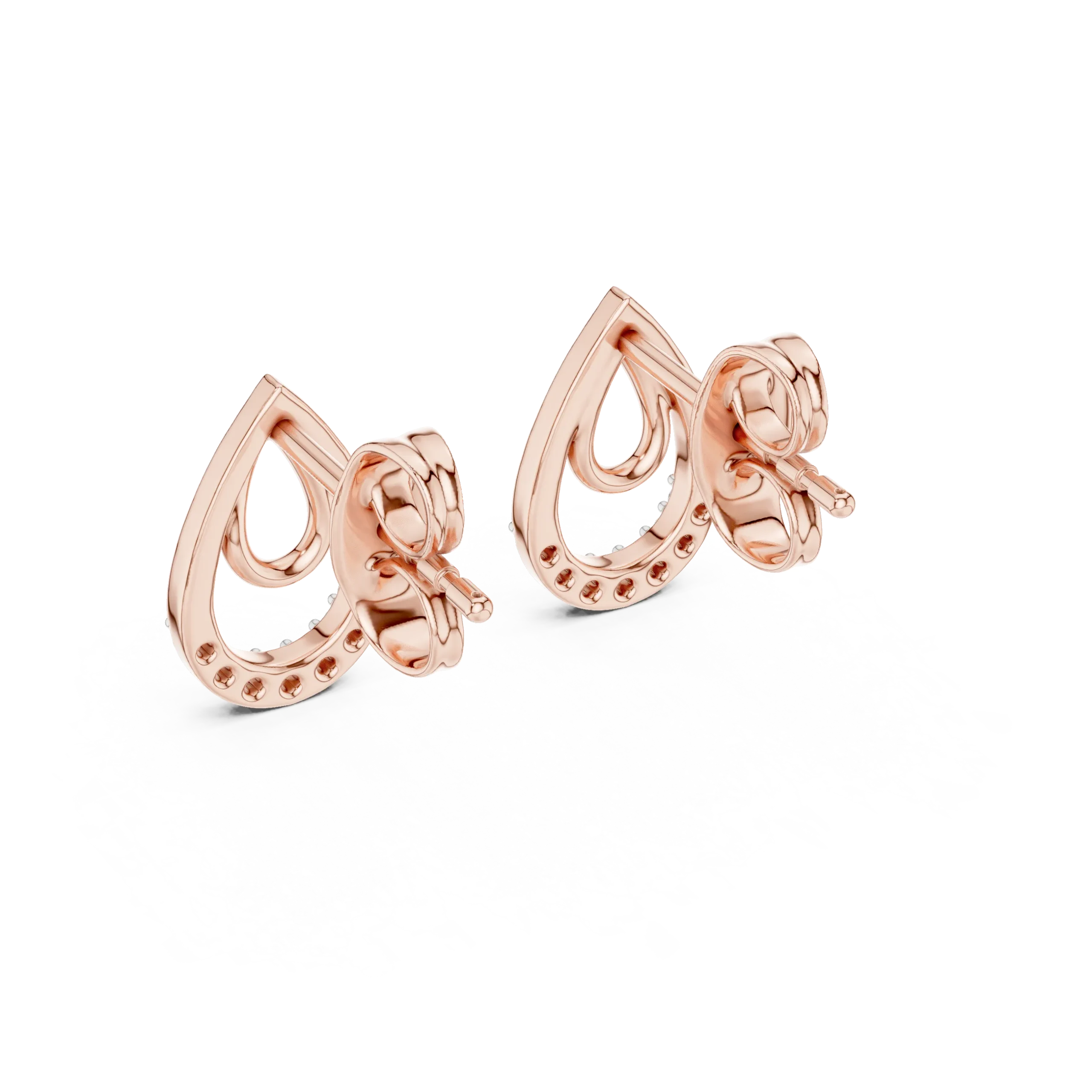 Angelora Lab Diamond Earrings - Image 6