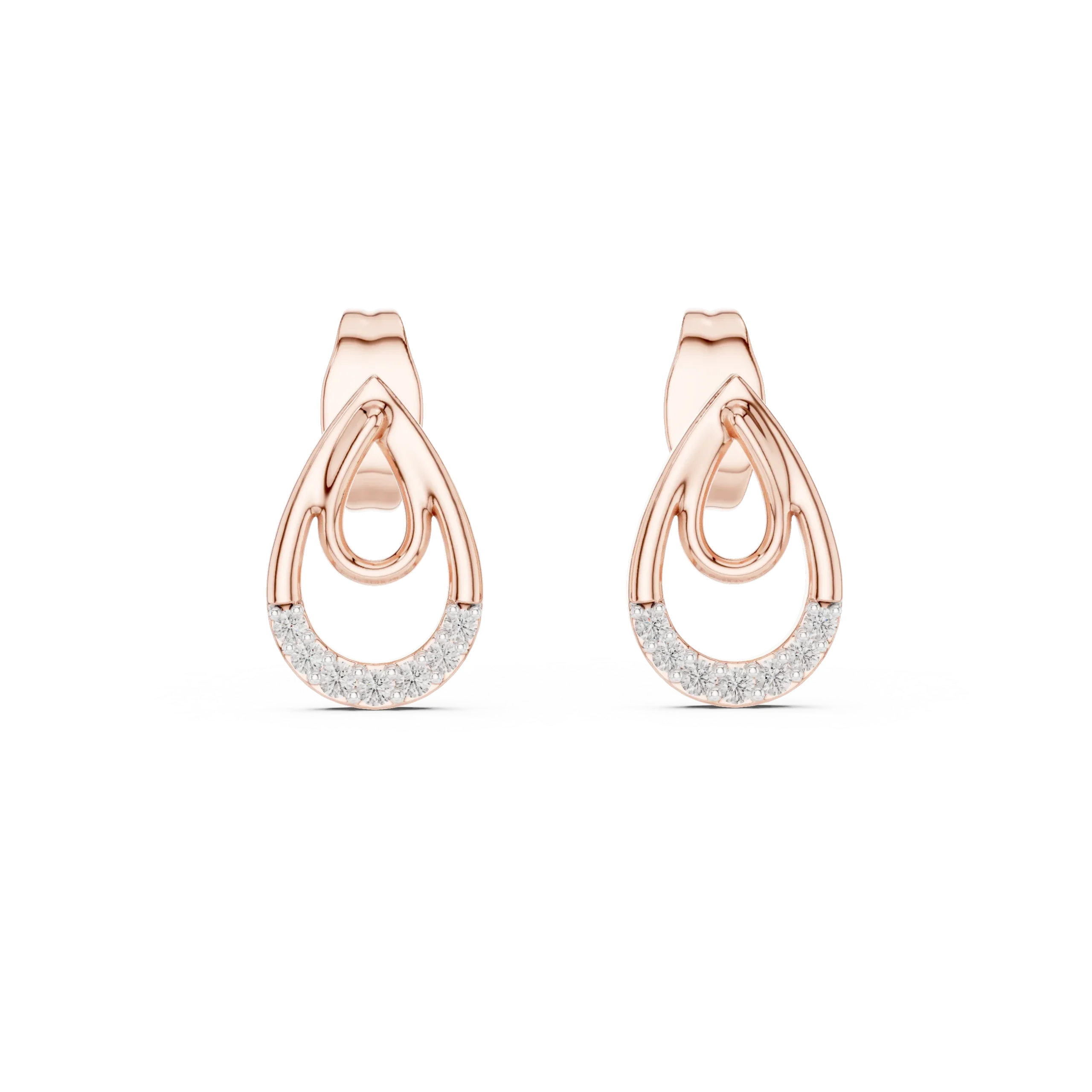 Angelora Lab Diamond Earrings